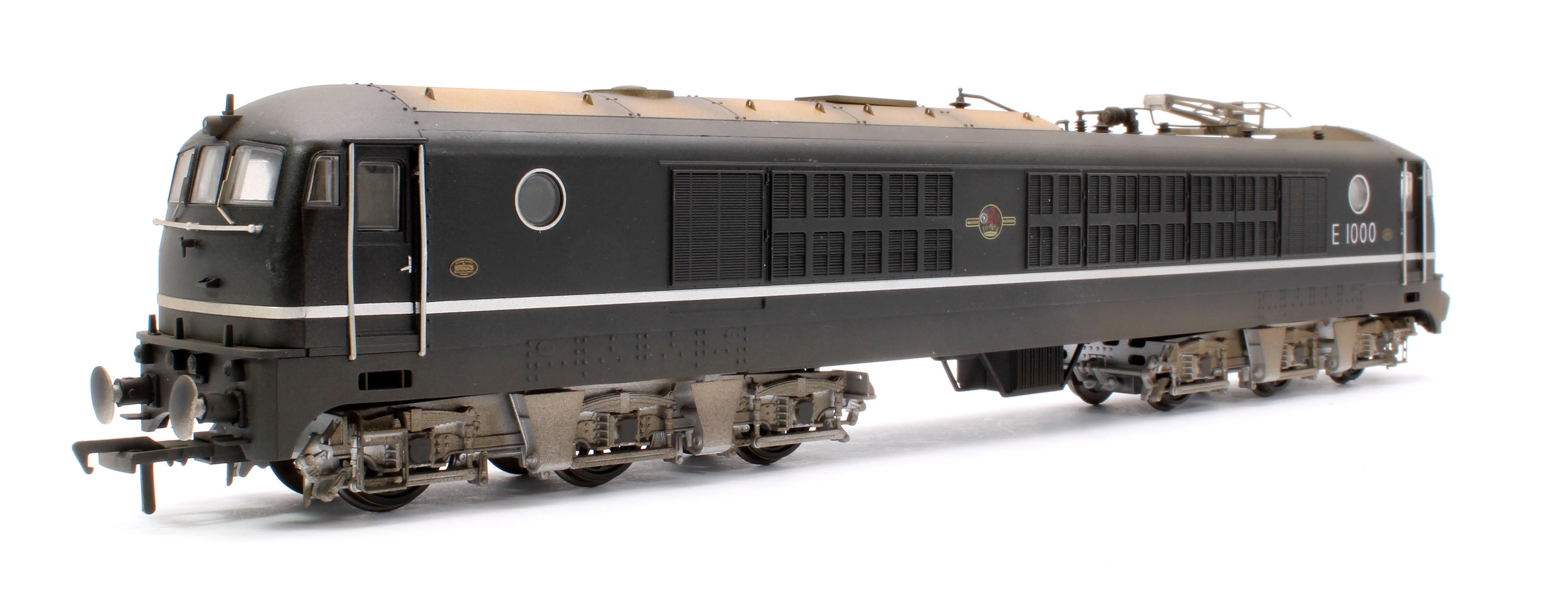 1811W Custom Weathered BR Class 80 E1000 (Rebuilt 18100 Gas Turbine) Electric Locomotive in BR Black (Late Crest) - Image 3