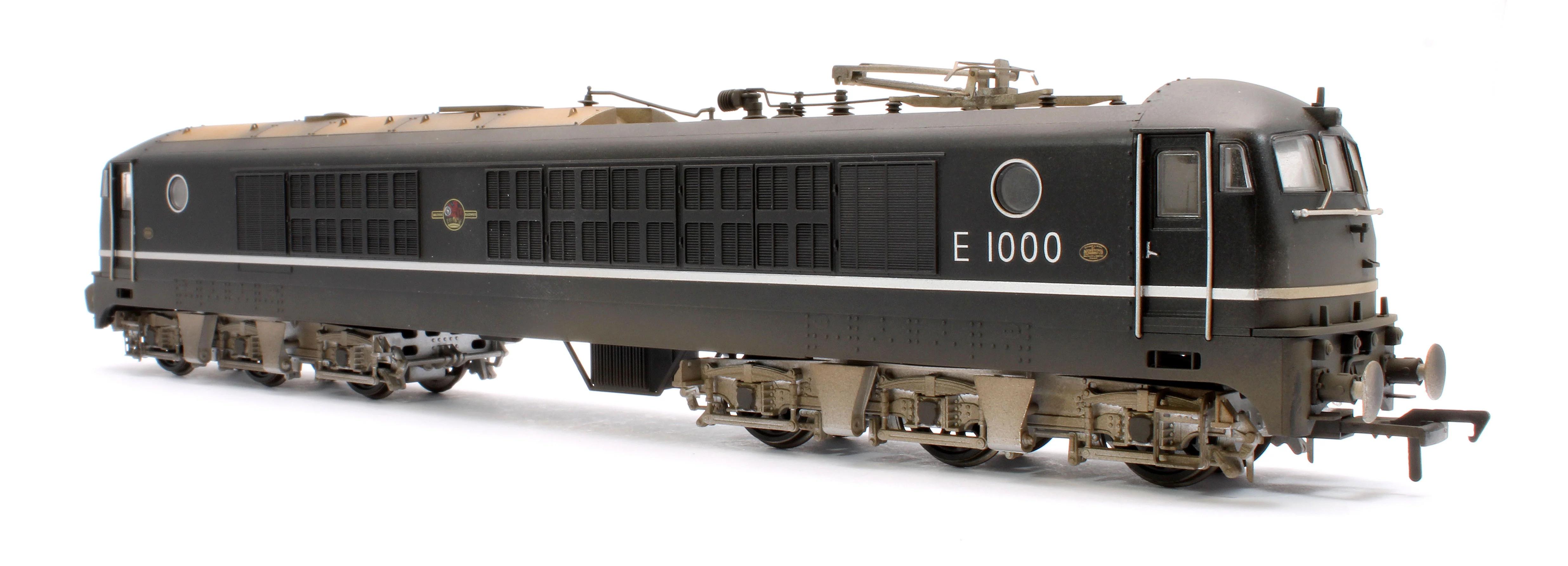 1811W Custom Weathered BR Class 80 E1000 (Rebuilt 18100 Gas Turbine) Electric Locomotive in BR Black (Late Crest) - Image 4