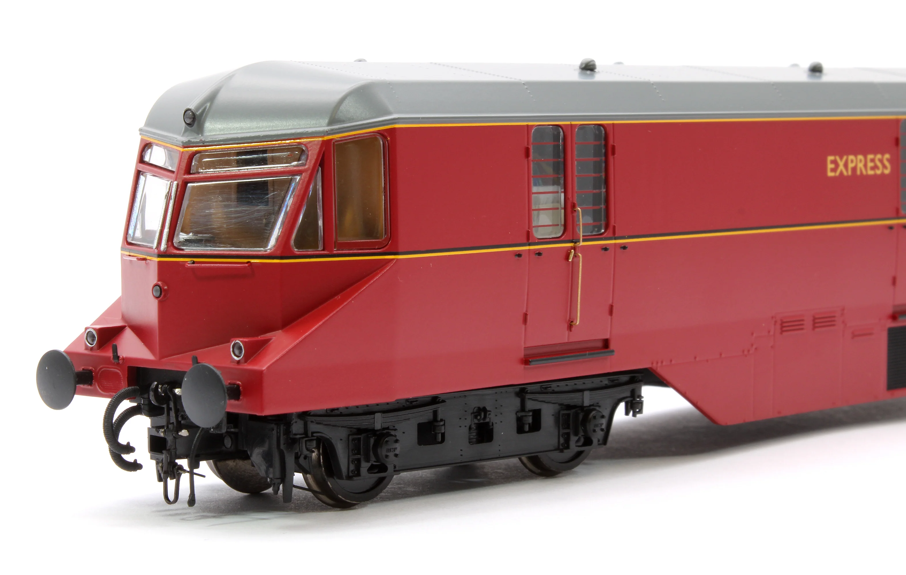 19431 GWR Parcels Railcar BR ‘Express Parcels’ Crimson No. W34W (Grey Roof) Diesel Locomotive - Image 7