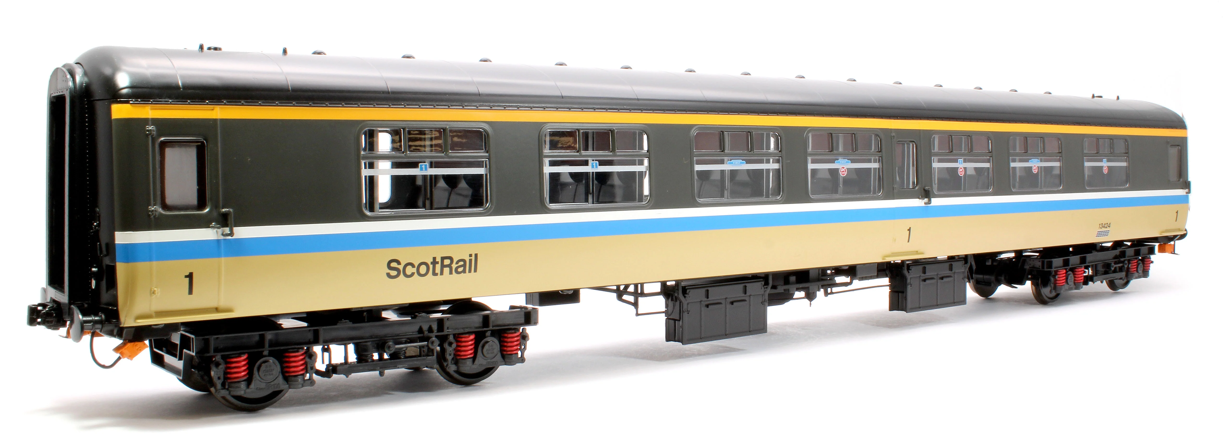 2434 ScotRail MK2 13424 First Corridor (FK) Passenger Coach - Image 2