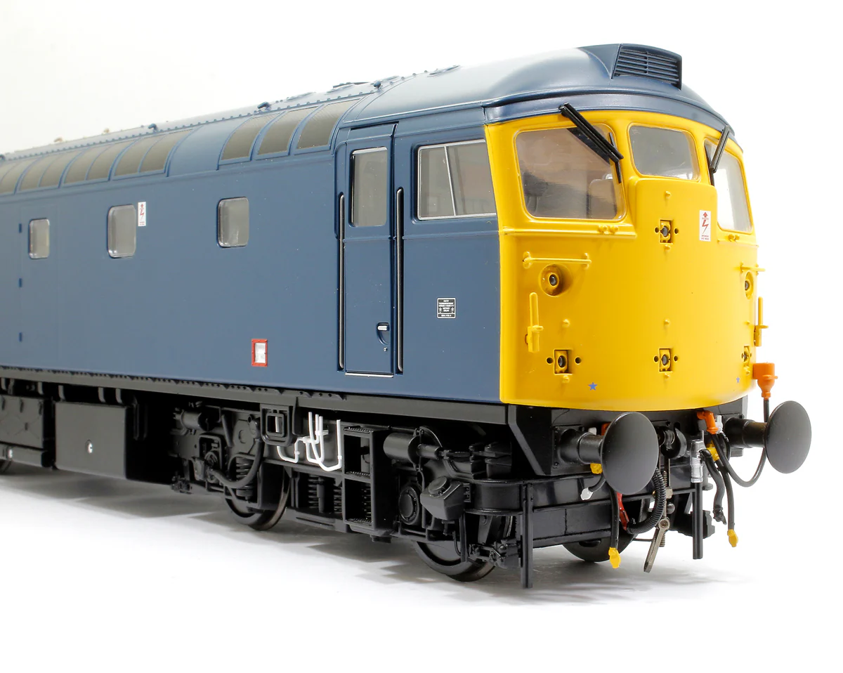 2677 Class 26 BR Blue (Early Version) Full Yellow Ends Diesel Locomotive - Image 7