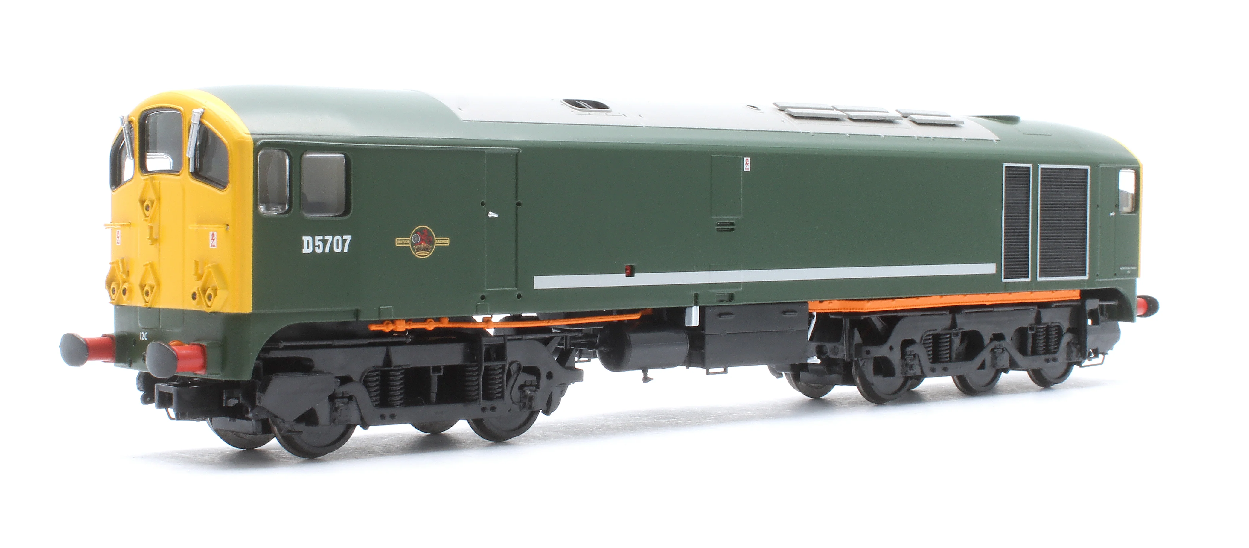 28023 Class 28 Co-Bo BR Green Full Yellow Ends D5707 Diesel Locomotive - DCC Sound