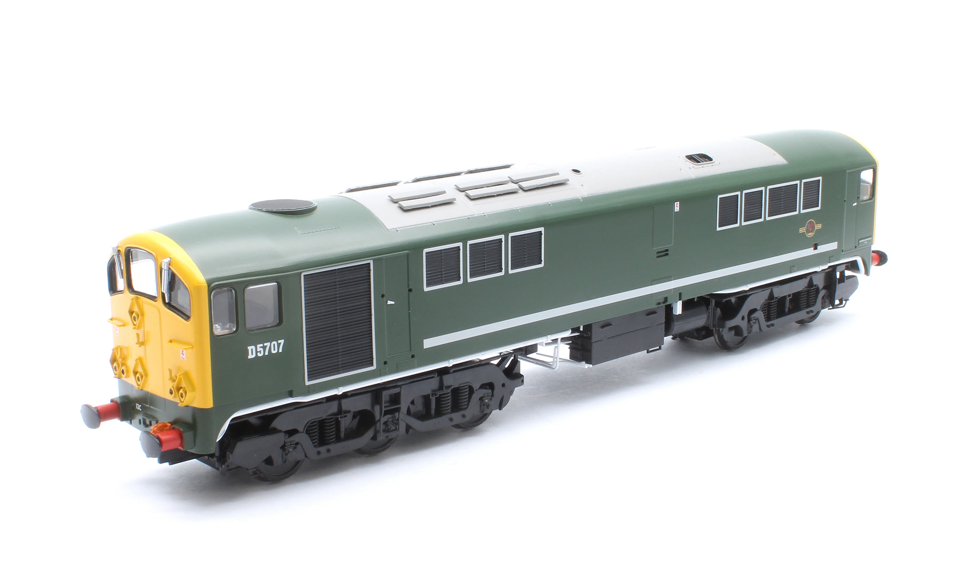 28023 Class 28 Co-Bo BR Green Full Yellow Ends D5707 Diesel Locomotive - DCC Sound - Image 7