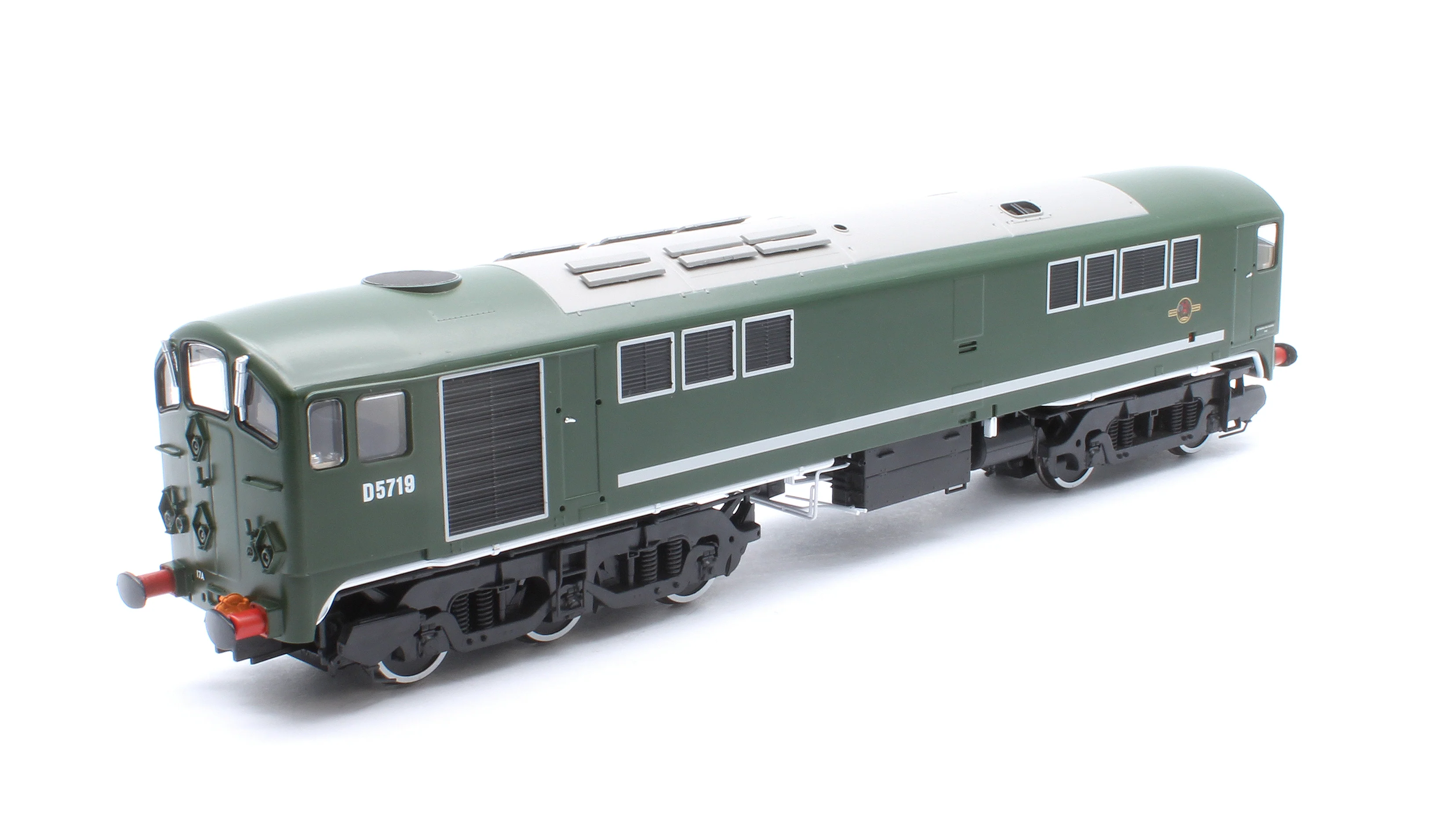 28163 Class 28 Co-Bo BR Green D5719 Diesel Locomotive - DCC Sound - Image 7