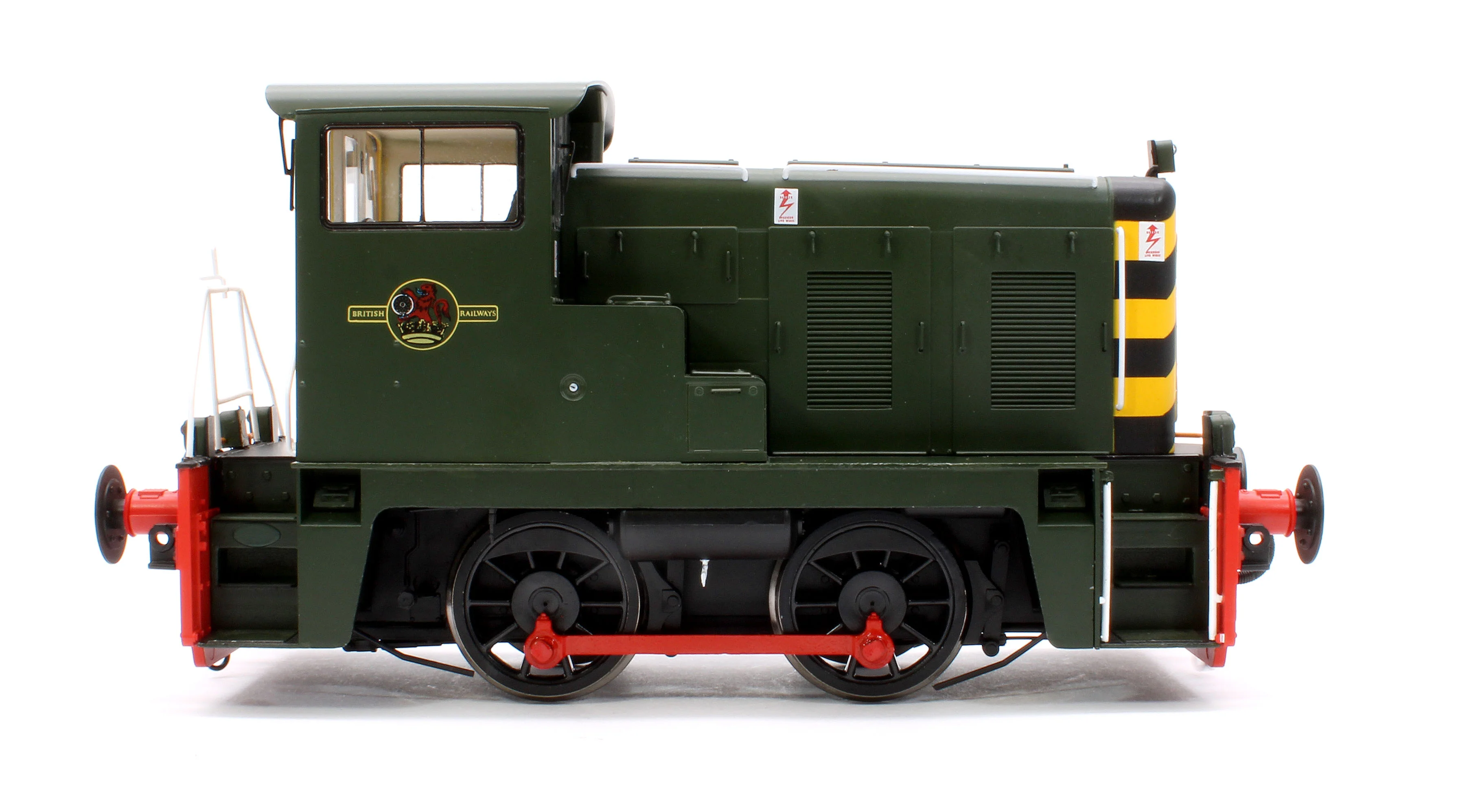 2870 Class 02 BR green Unnumbered (Wasp Stripes) Diesel Locomotive - Image 6