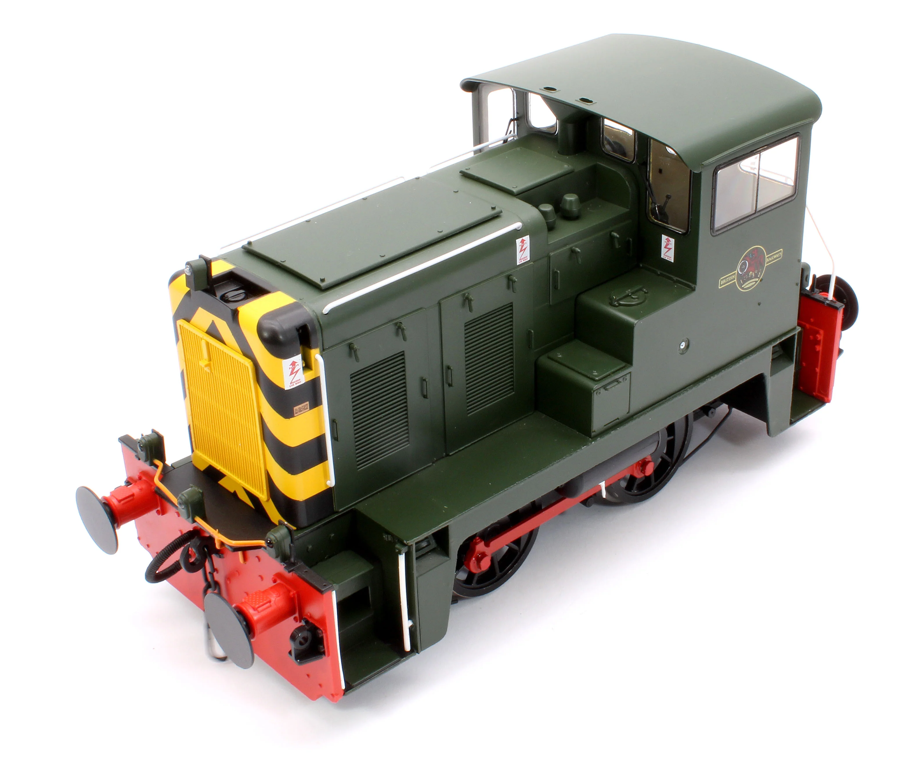 2870 Class 02 BR green Unnumbered (Wasp Stripes) Diesel Locomotive - Image 9