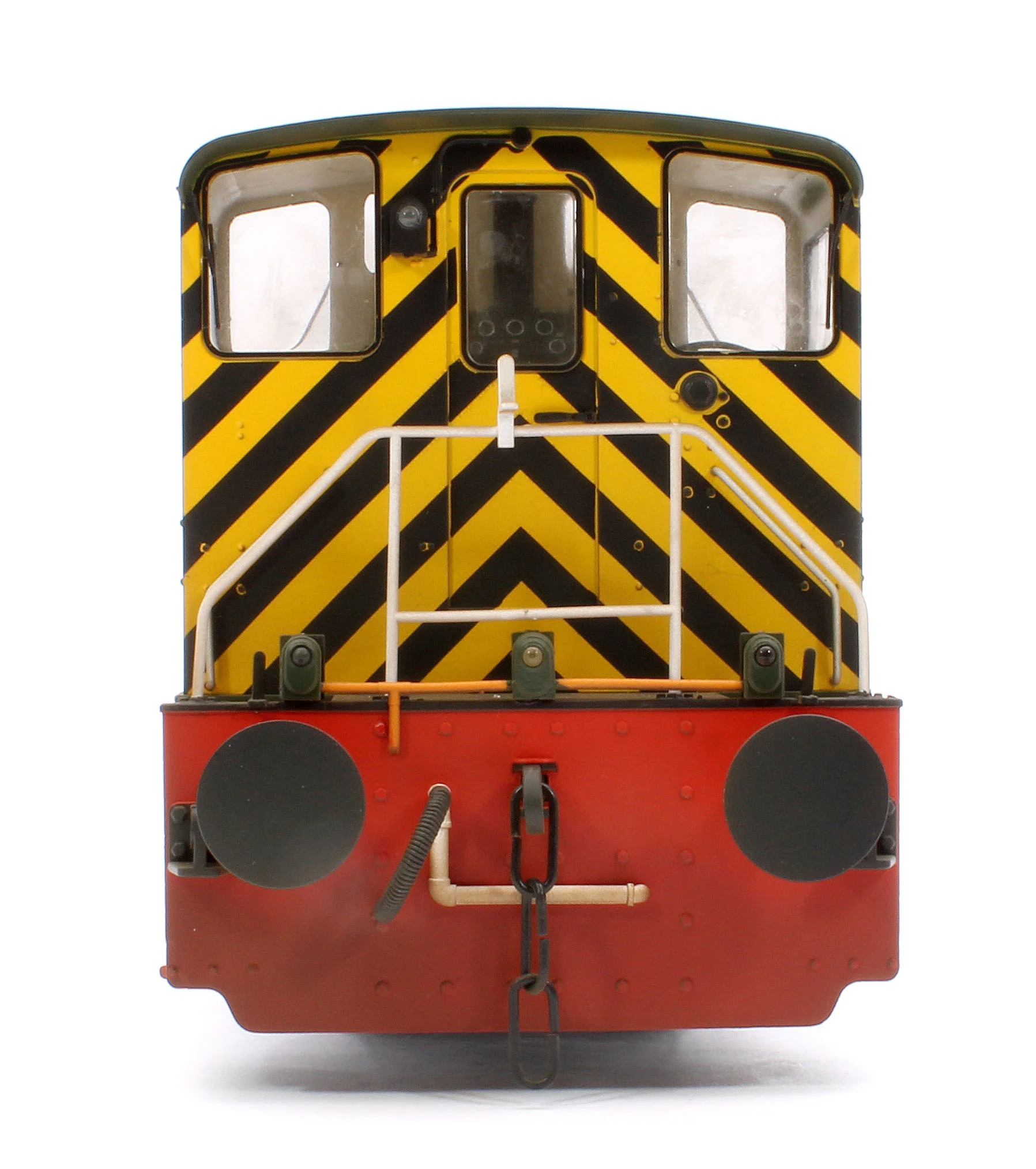 2872 Class 02 BR Green 02004 (Wasp Stripes, no BR logo) Diesel Locomotive - Weathered - Image 8
