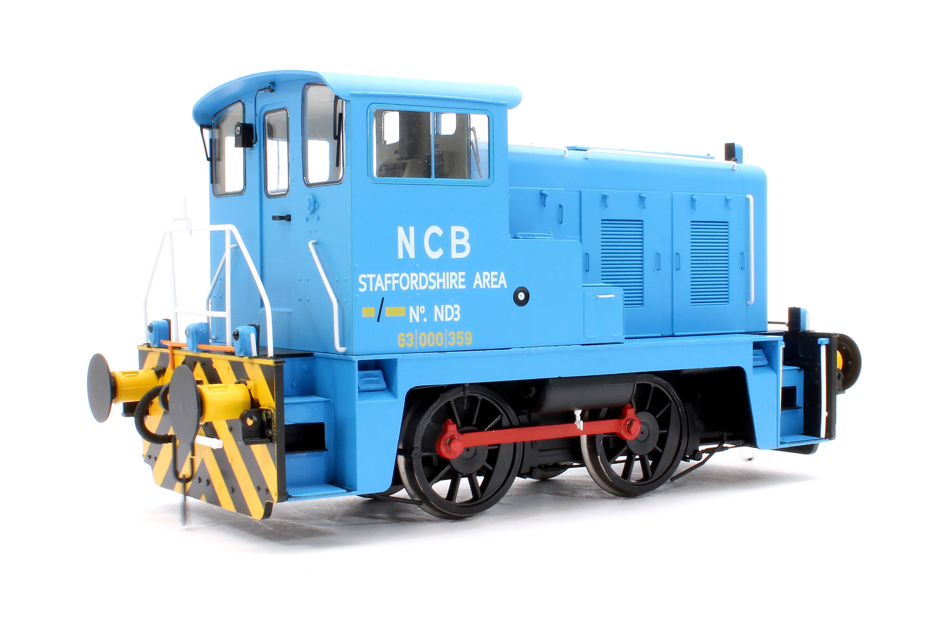 2876 Class 02 National Coal Board Pale Blue ND3 Staffordshire Area No. ND3 (ex-D2862) Diesel Locomotive - Image 3