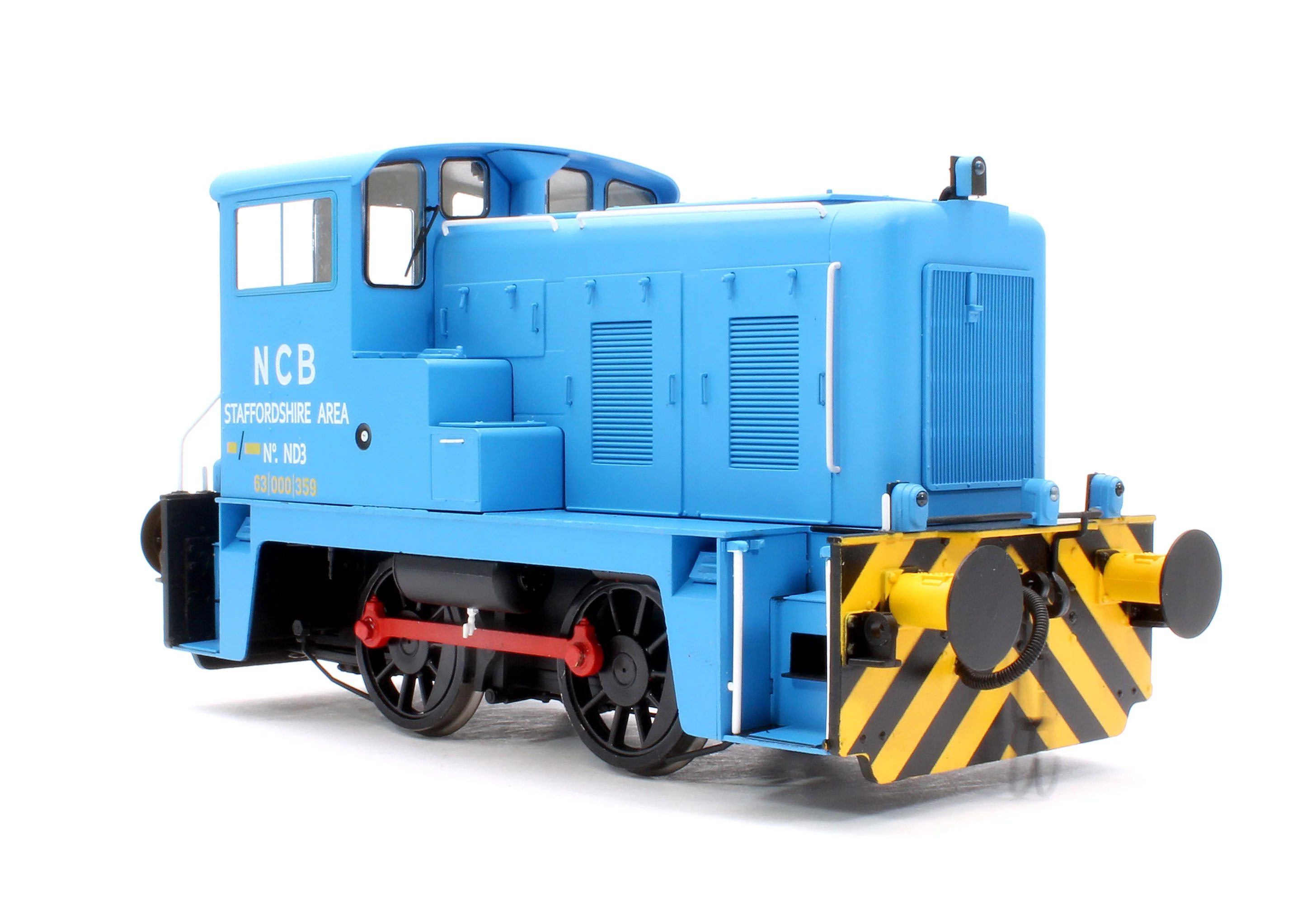 2876 Class 02 National Coal Board Pale Blue ND3 Staffordshire Area No. ND3 (ex-D2862) Diesel Locomotive - Image 4