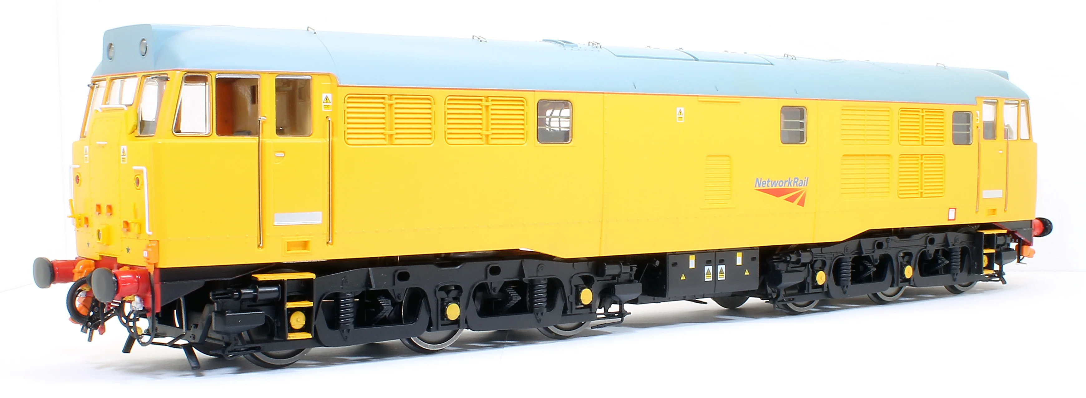 3144 Class 31/4 Network Rail yellow Diesel Locomotive with Headlight - Image 5