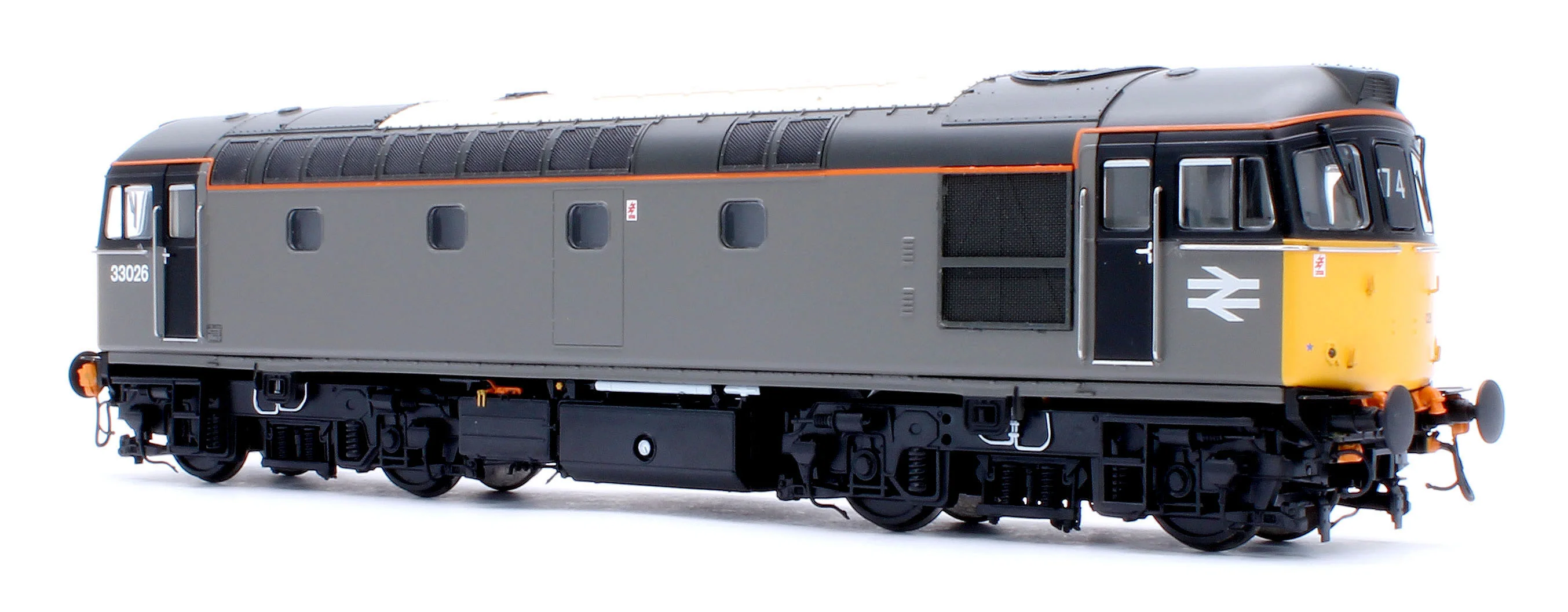3424 Class 33/0 BR General Grey No.33026 Diesel Locomotive - Image 3