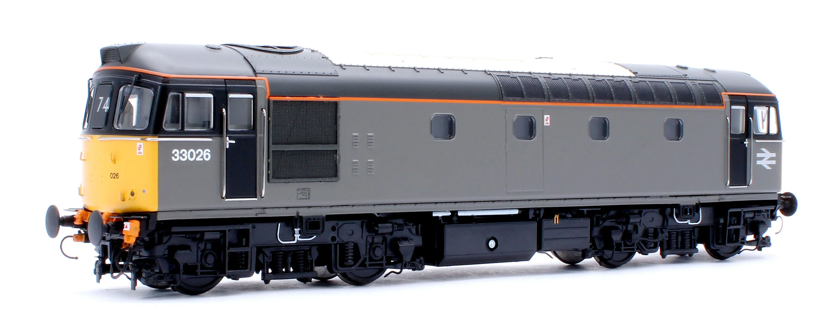 3424 Class 33/0 BR General Grey No.33026 Diesel Locomotive - Image 4