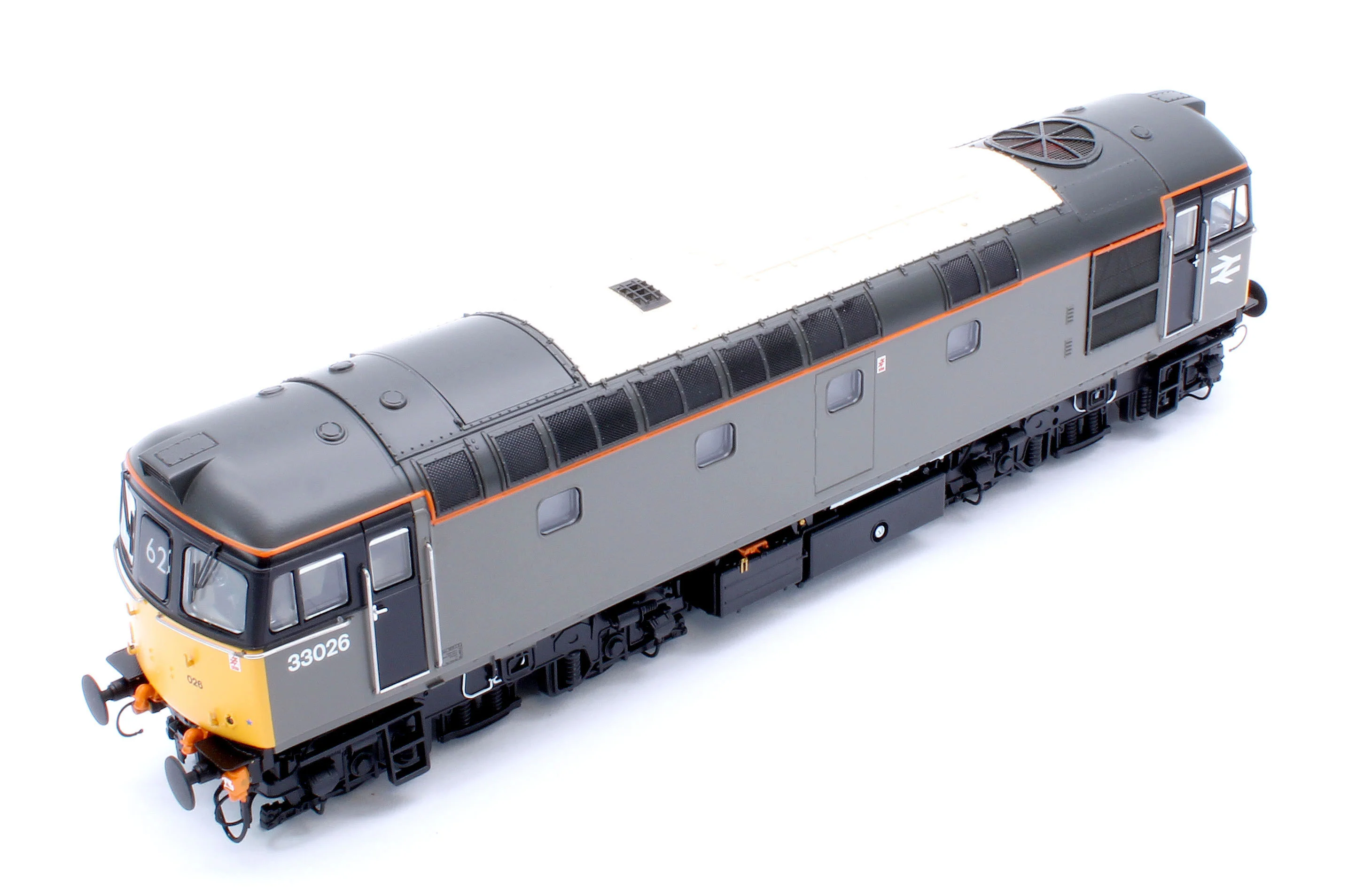34243 Class 33/0 BR General Grey No.33026 Diesel Locomotive - DCC Sound - Image 10