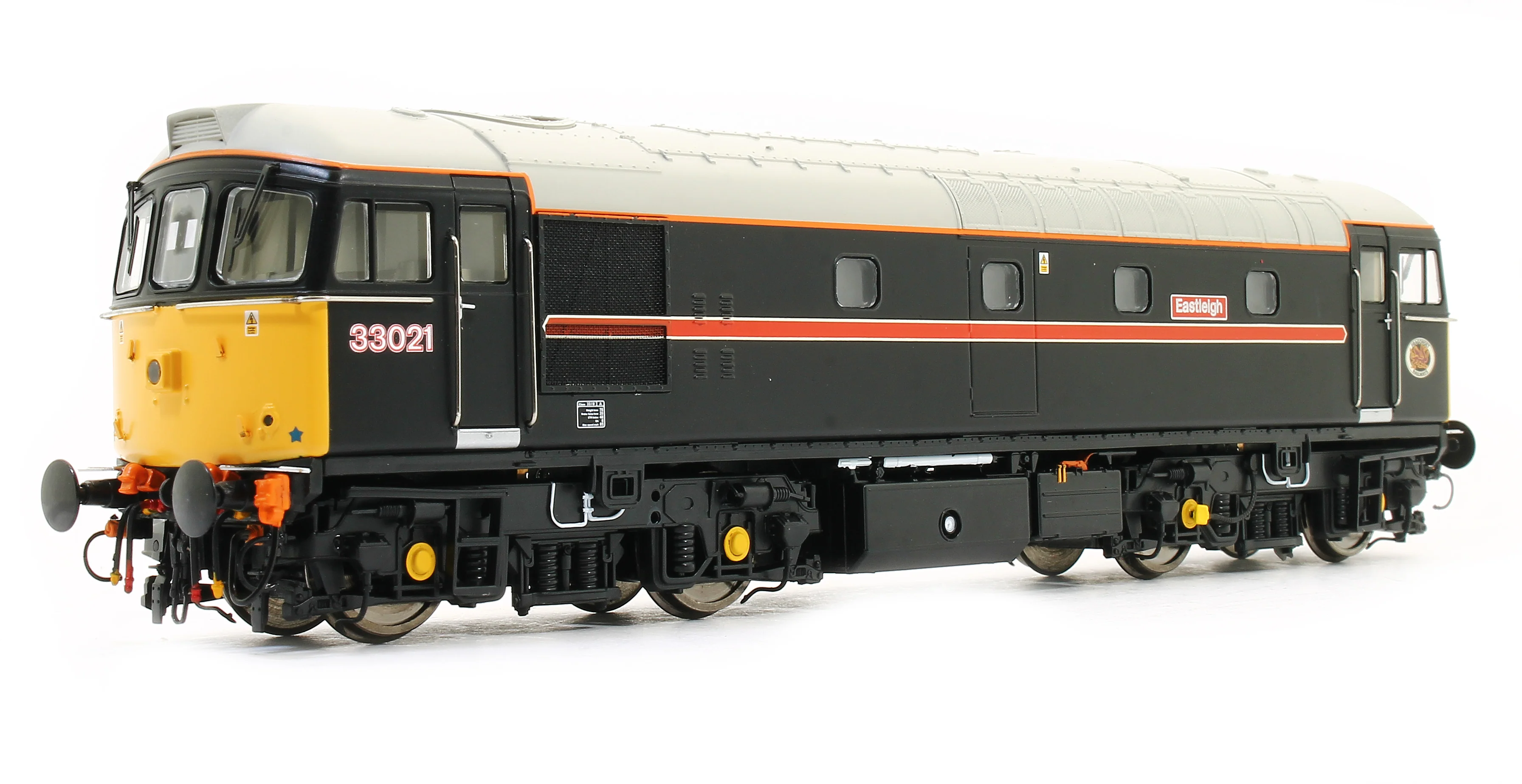 3464 Class 33 Fragonset black 33021 Eastleigh Diesel Locomotive