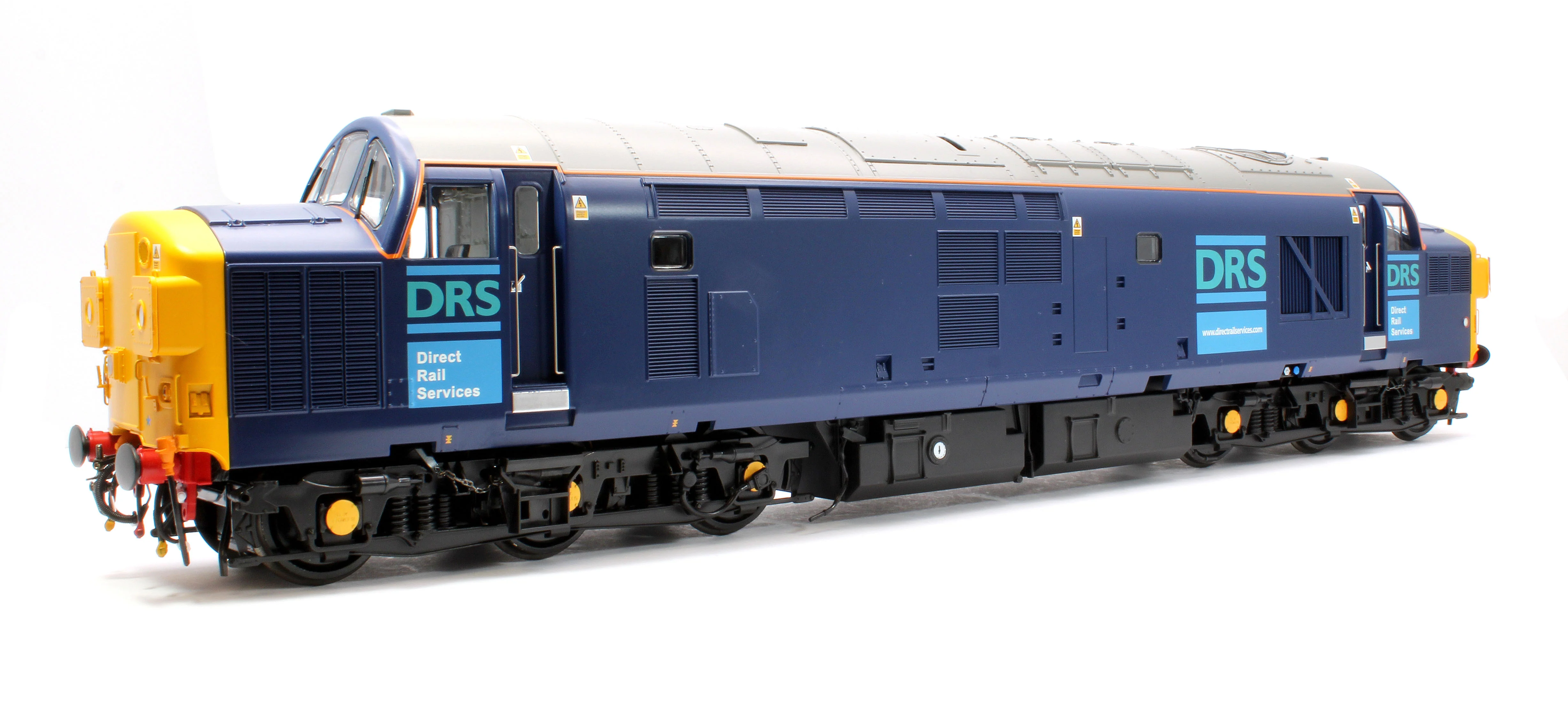 3727 Class 37/0 (split headcode) DRS Blue (early) unnumbered Diesel Locomotive