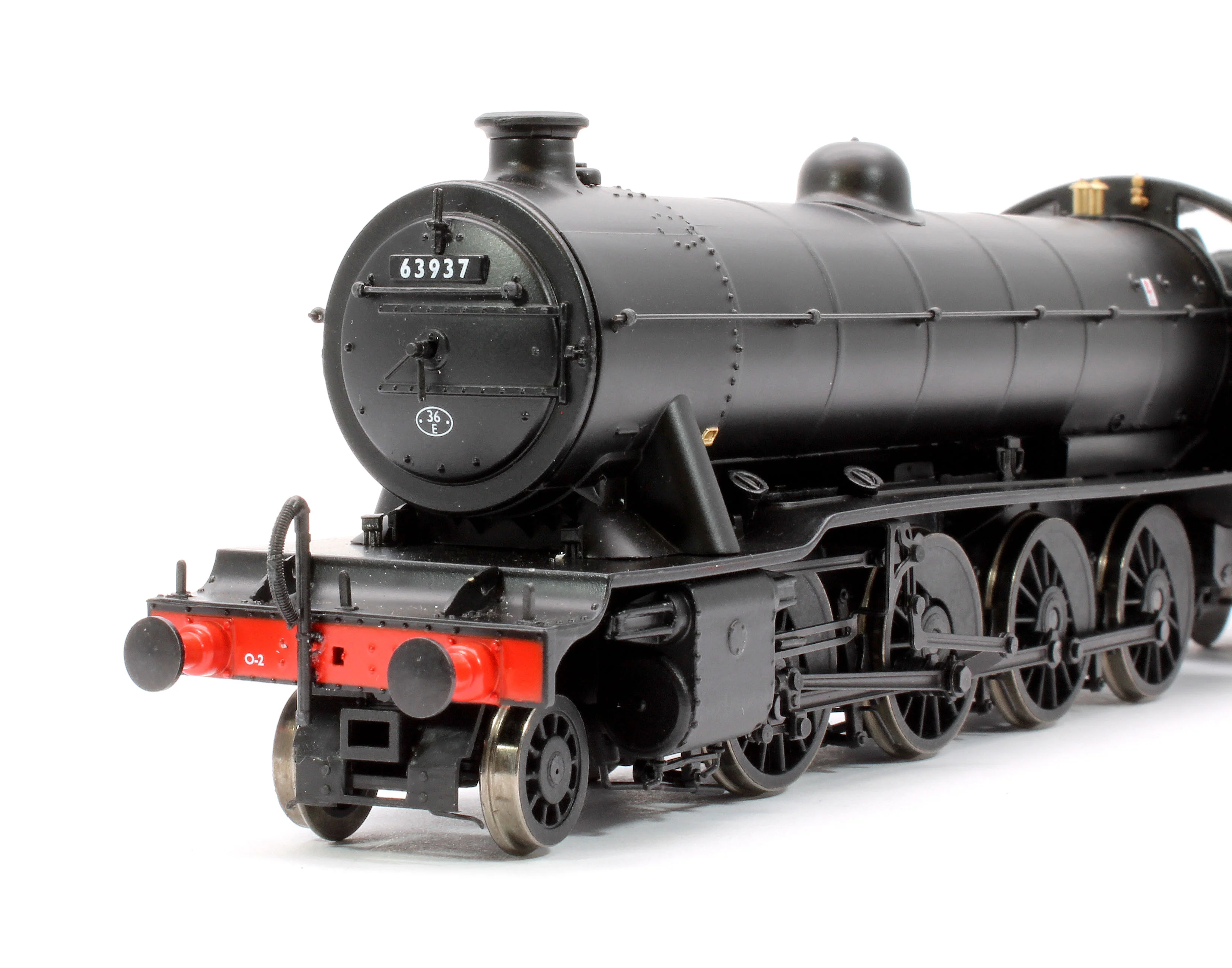 3901 Class O2/2 'Tango' BR Late Crest Black No.63937 (GN Cab/LNER Flush-Sided Tender) Steam Locomotive - Image 7