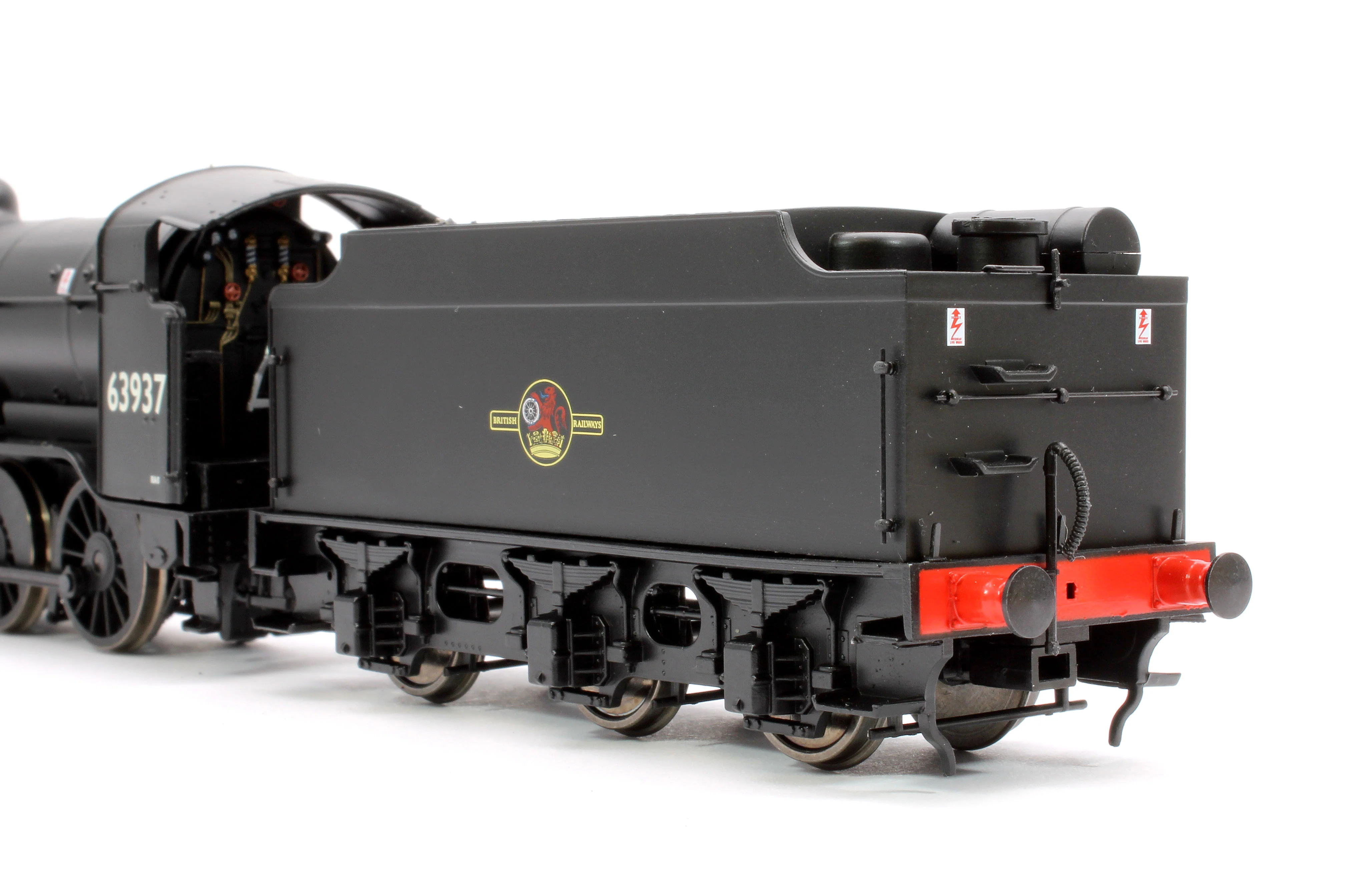 3901 Class O2/2 'Tango' BR Late Crest Black No.63937 (GN Cab/LNER Flush-Sided Tender) Steam Locomotive - Image 8