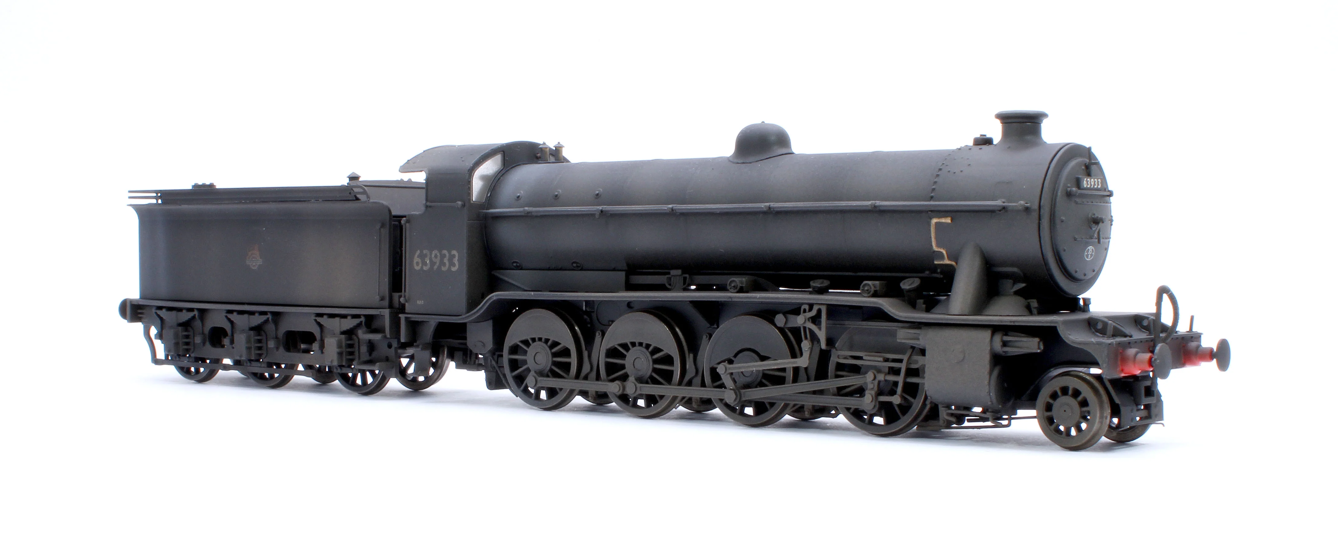 3902W Custom Weathered Class O2/2 'Tango' BR Early Emblem No.63933 (GN Cab/Tender) Steam Locomotive - Image 5