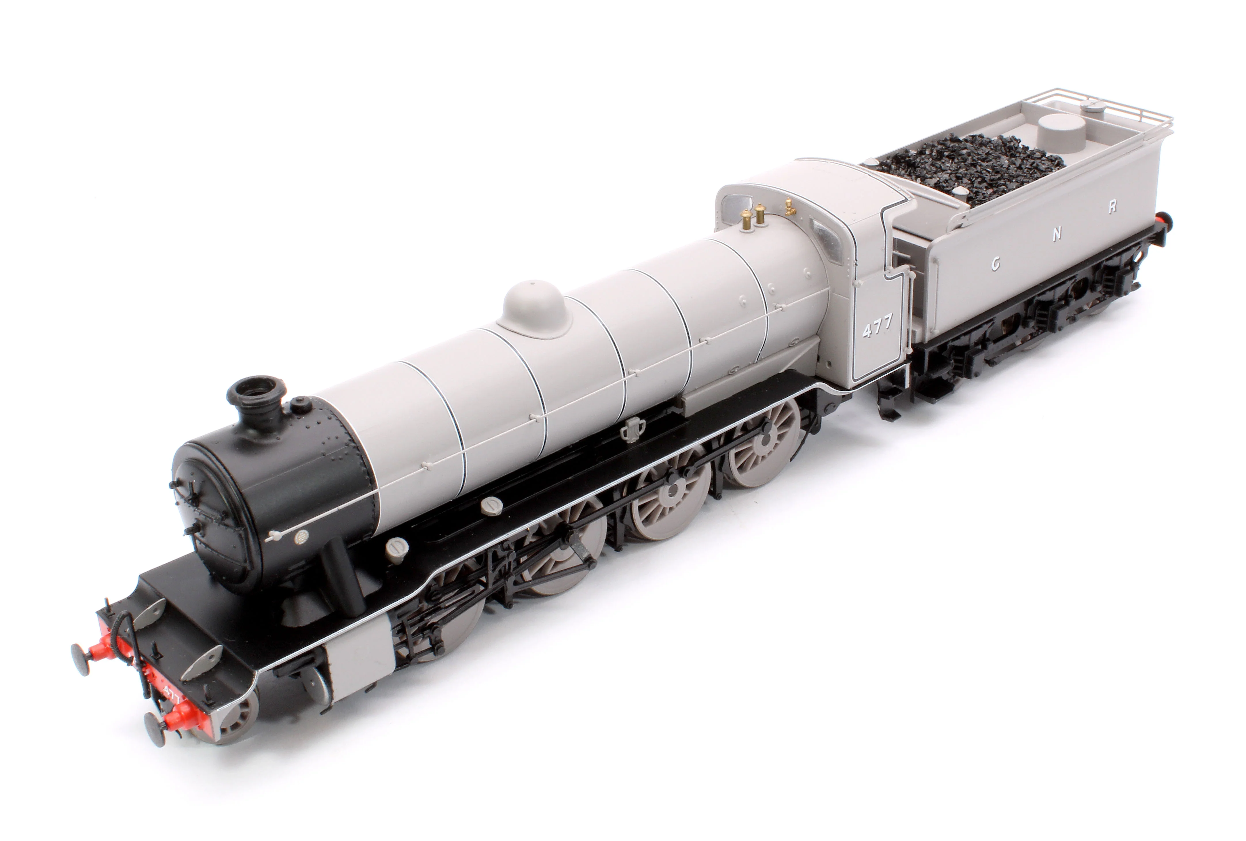 3930 Class O2/1 'Tango' GNR Lined Grey No.477 (GN High Cab/Tender) Steam Locomotive - Image 11