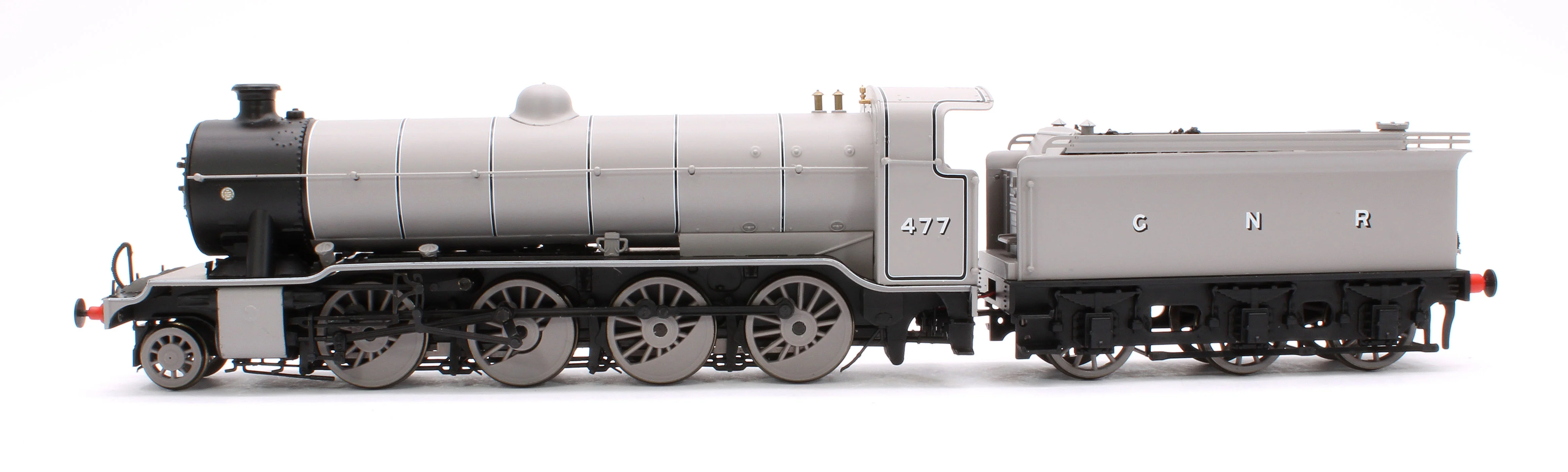 3930 Class O2/1 'Tango' GNR Lined Grey No.477 (GN High Cab/Tender) Steam Locomotive - Image 5