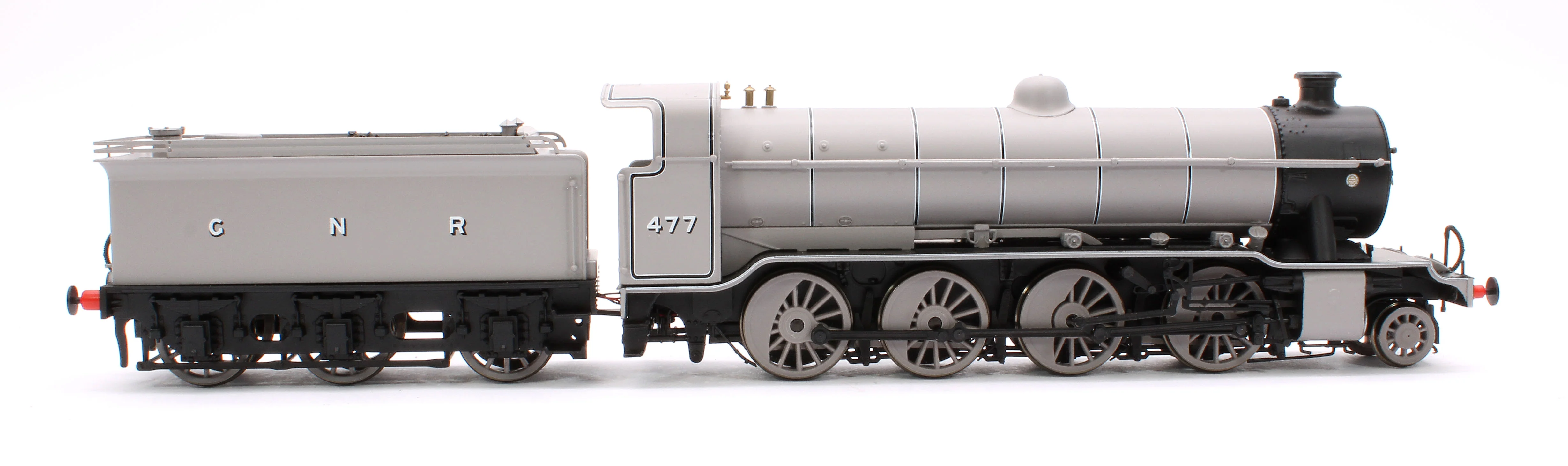 3930 Class O2/1 'Tango' GNR Lined Grey No.477 (GN High Cab/Tender) Steam Locomotive - Image 6