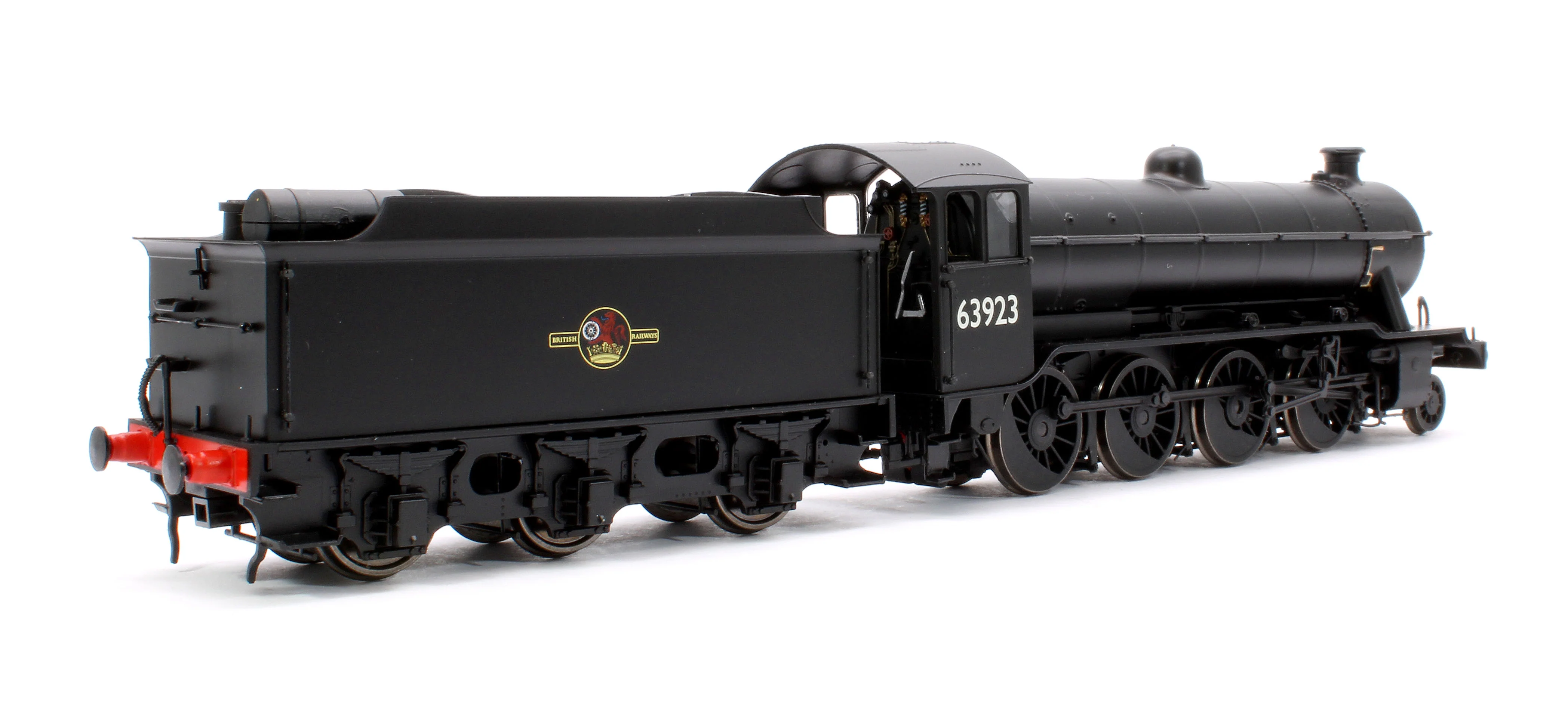 3934 Class O2/1 Tango BR Late Crest Black No.63923 (LNER Cab/LNER Stepped Side Tender) Steam Locomotive - Image 3
