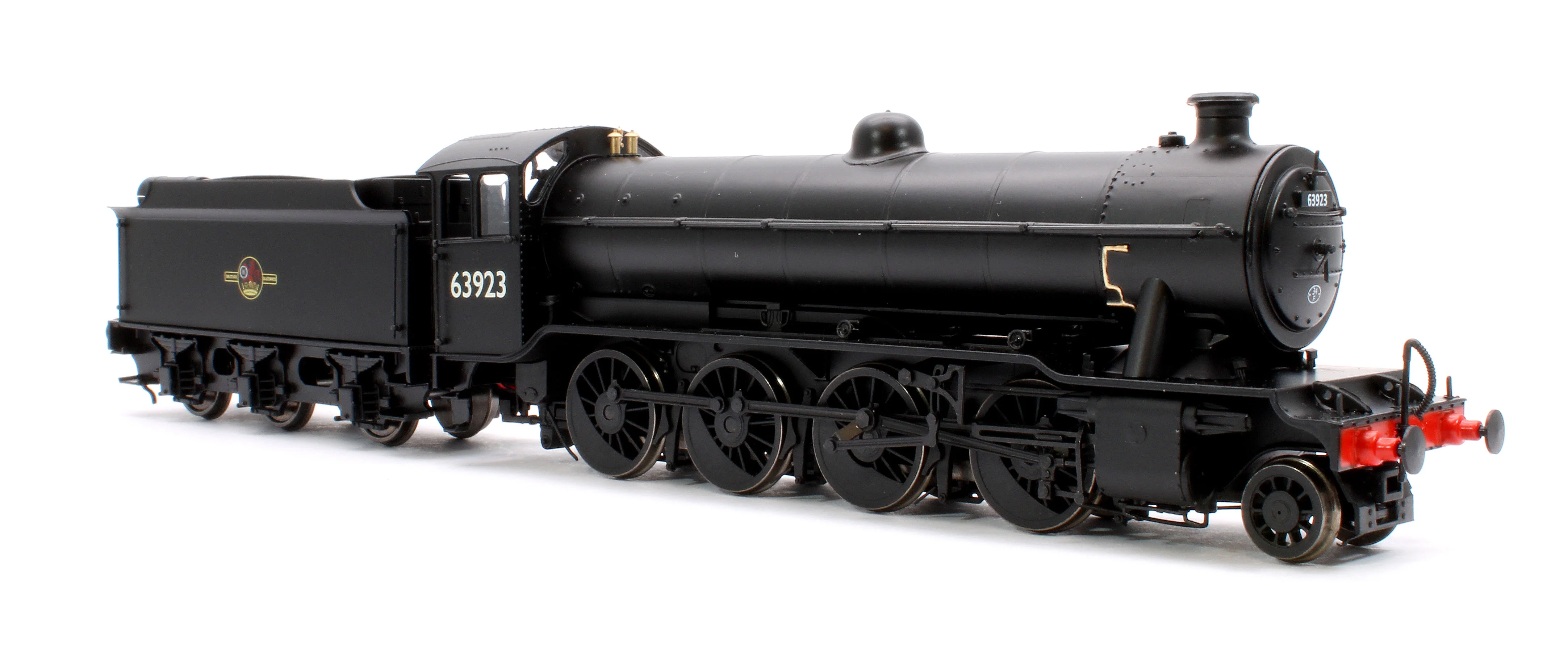 3934 Class O2/1 Tango BR Late Crest Black No.63923 (LNER Cab/LNER Stepped Side Tender) Steam Locomotive - Image 4