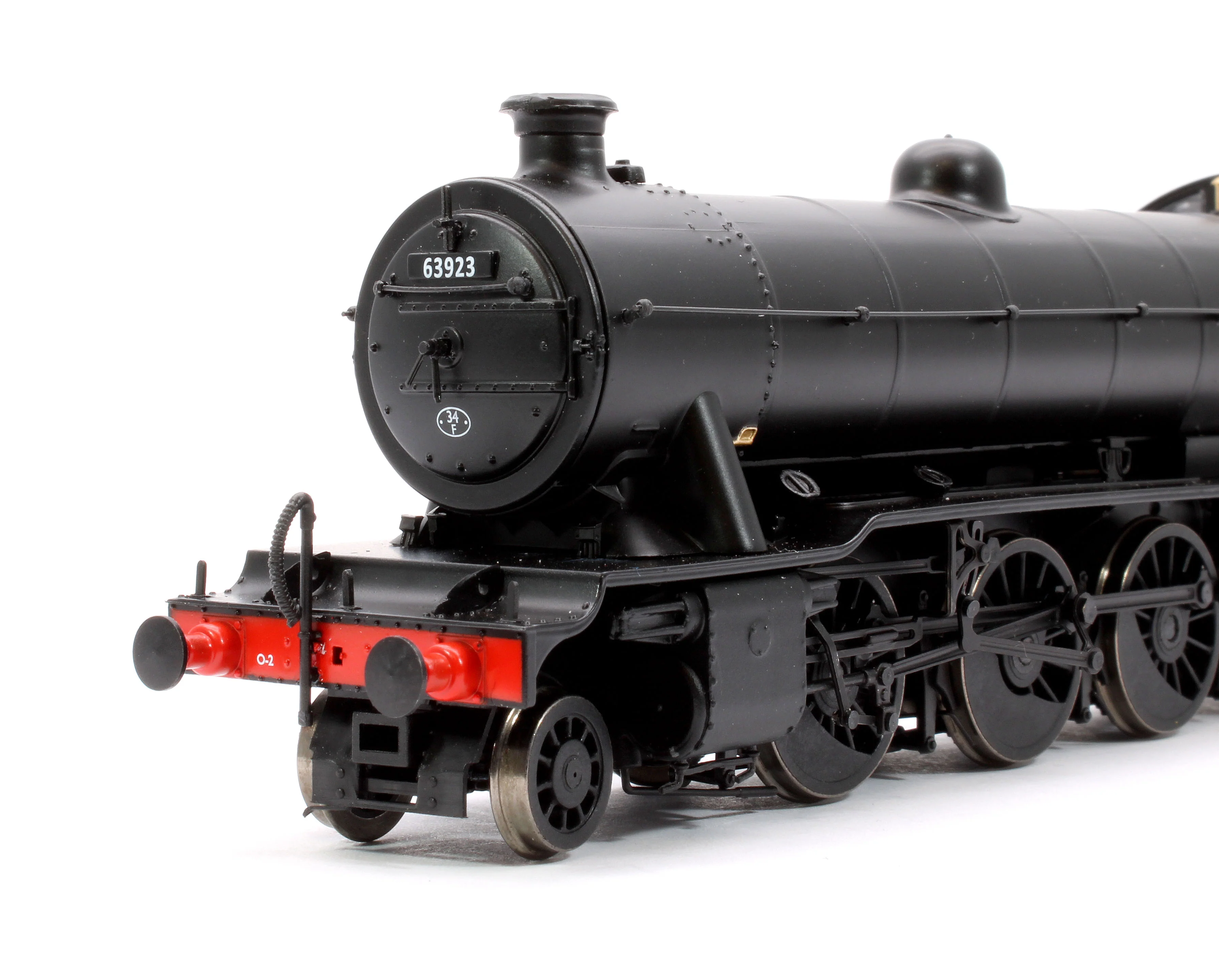 3934 Class O2/1 Tango BR Late Crest Black No.63923 (LNER Cab/LNER Stepped Side Tender) Steam Locomotive - Image 7