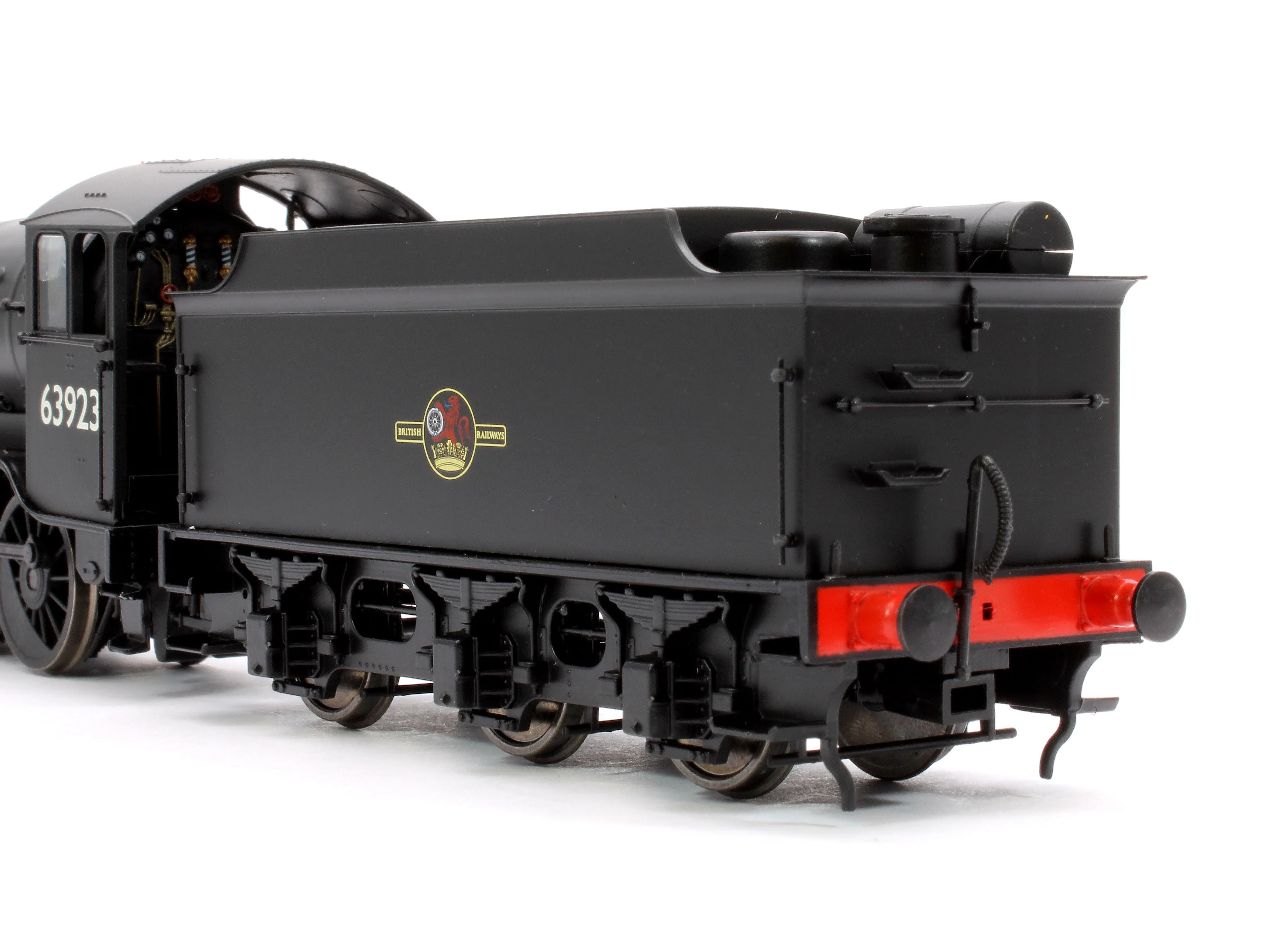 3934 Class O2/1 Tango BR Late Crest Black No.63923 (LNER Cab/LNER Stepped Side Tender) Steam Locomotive - Image 8