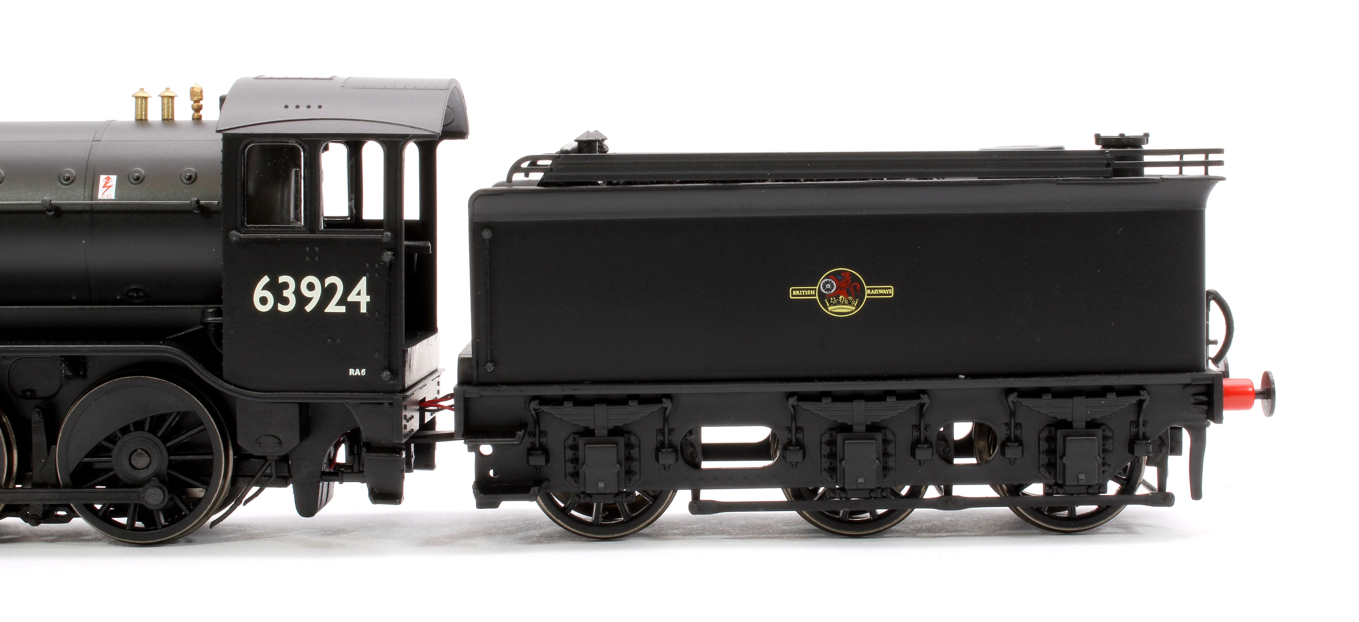 3941 Class O2/4 'Tango' BR Early Emblem Black No.63924 (LNER Cab/GN Tender) Steam Locomotive - Image 10