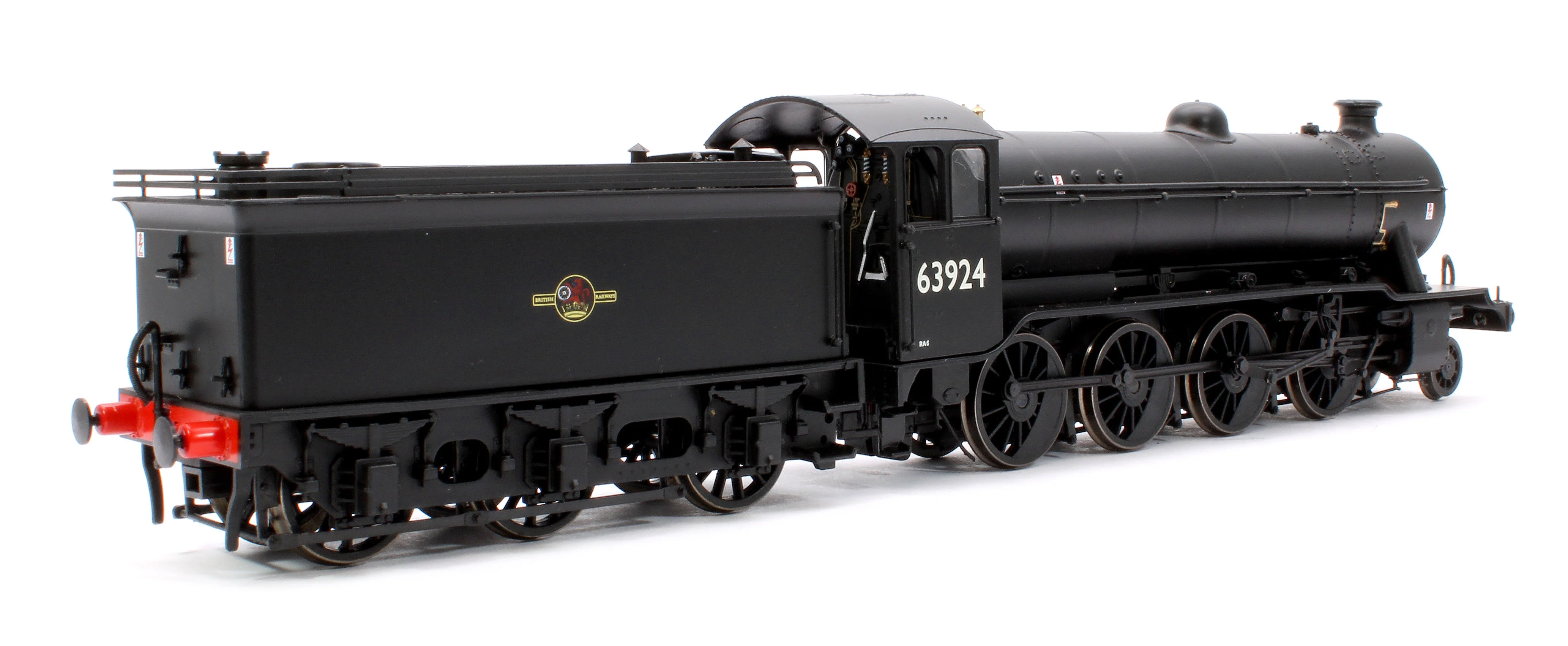 3941 Class O2/4 'Tango' BR Early Emblem Black No.63924 (LNER Cab/GN Tender) Steam Locomotive - Image 3