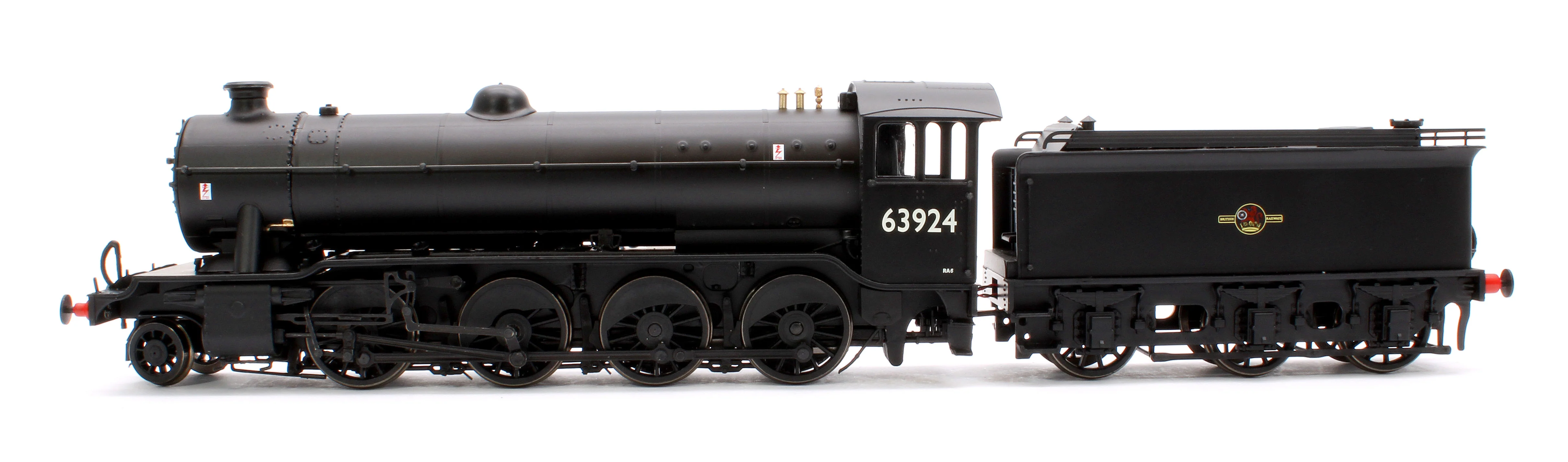 3941 Class O2/4 'Tango' BR Early Emblem Black No.63924 (LNER Cab/GN Tender) Steam Locomotive - Image 5