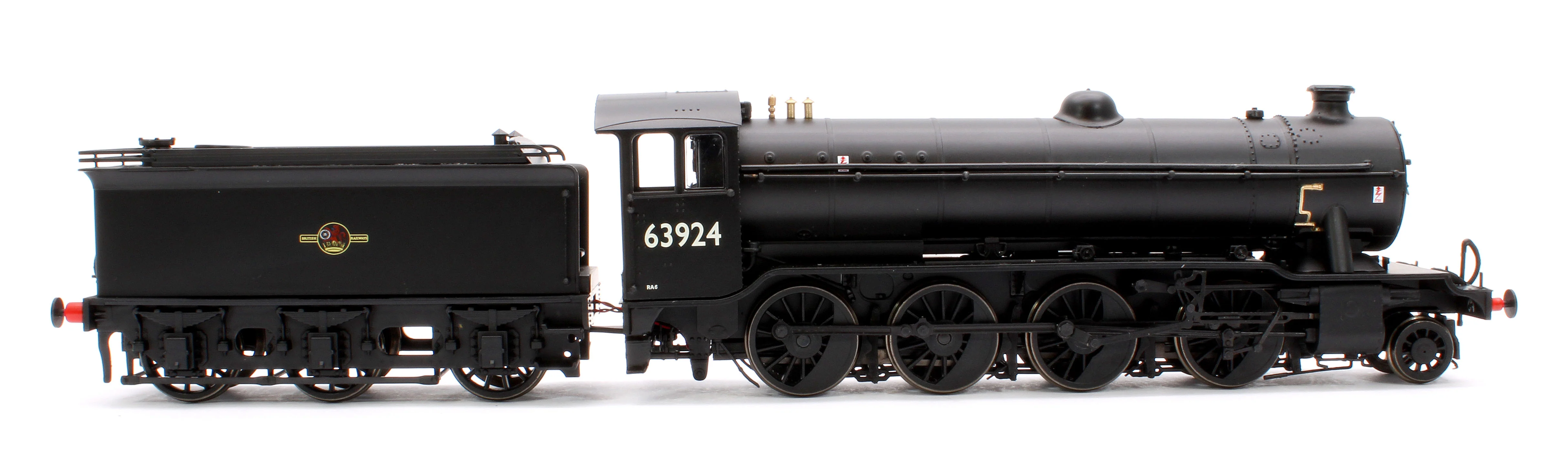 3941 Class O2/4 'Tango' BR Early Emblem Black No.63924 (LNER Cab/GN Tender) Steam Locomotive - Image 6