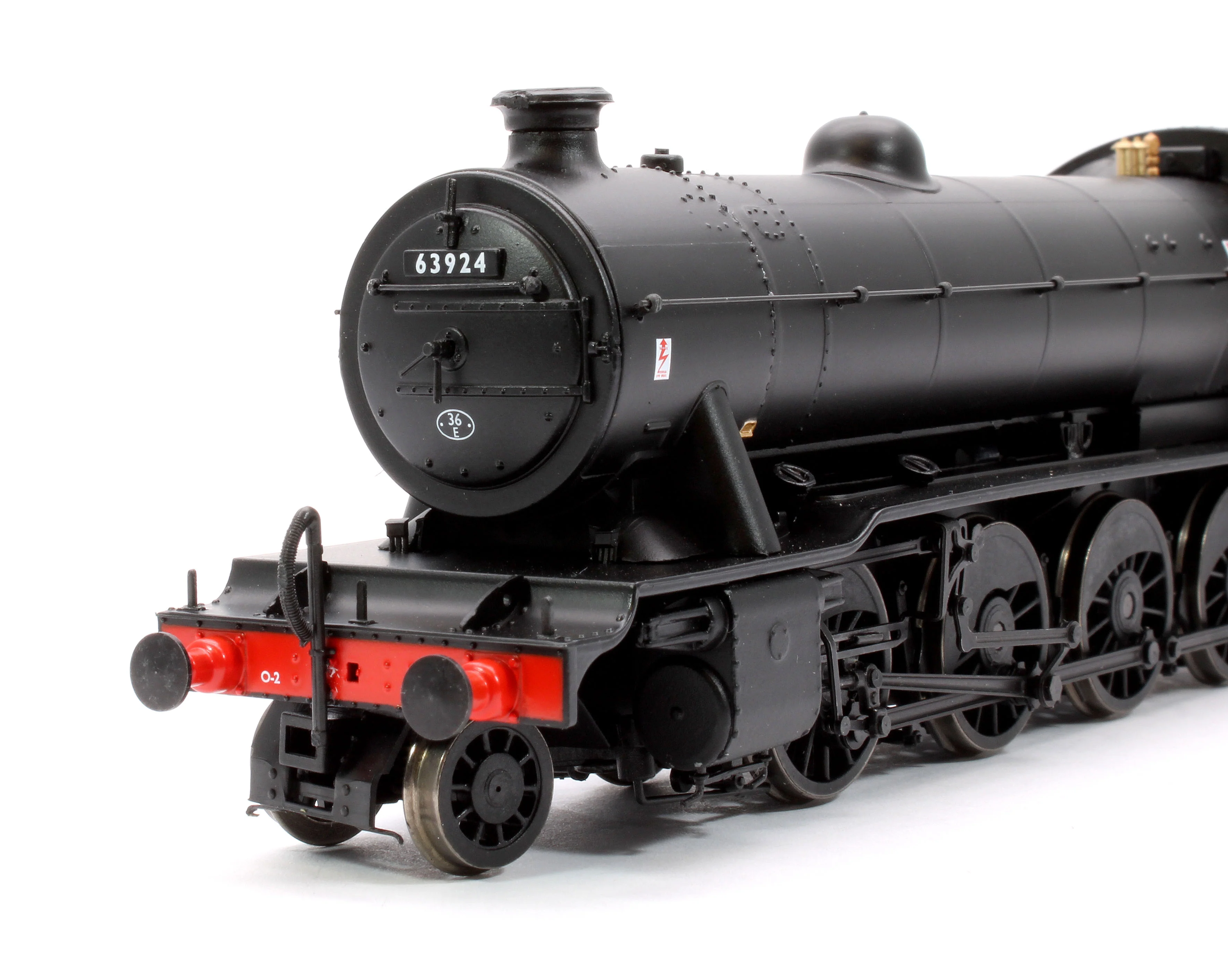 3941 Class O2/4 'Tango' BR Early Emblem Black No.63924 (LNER Cab/GN Tender) Steam Locomotive - Image 7