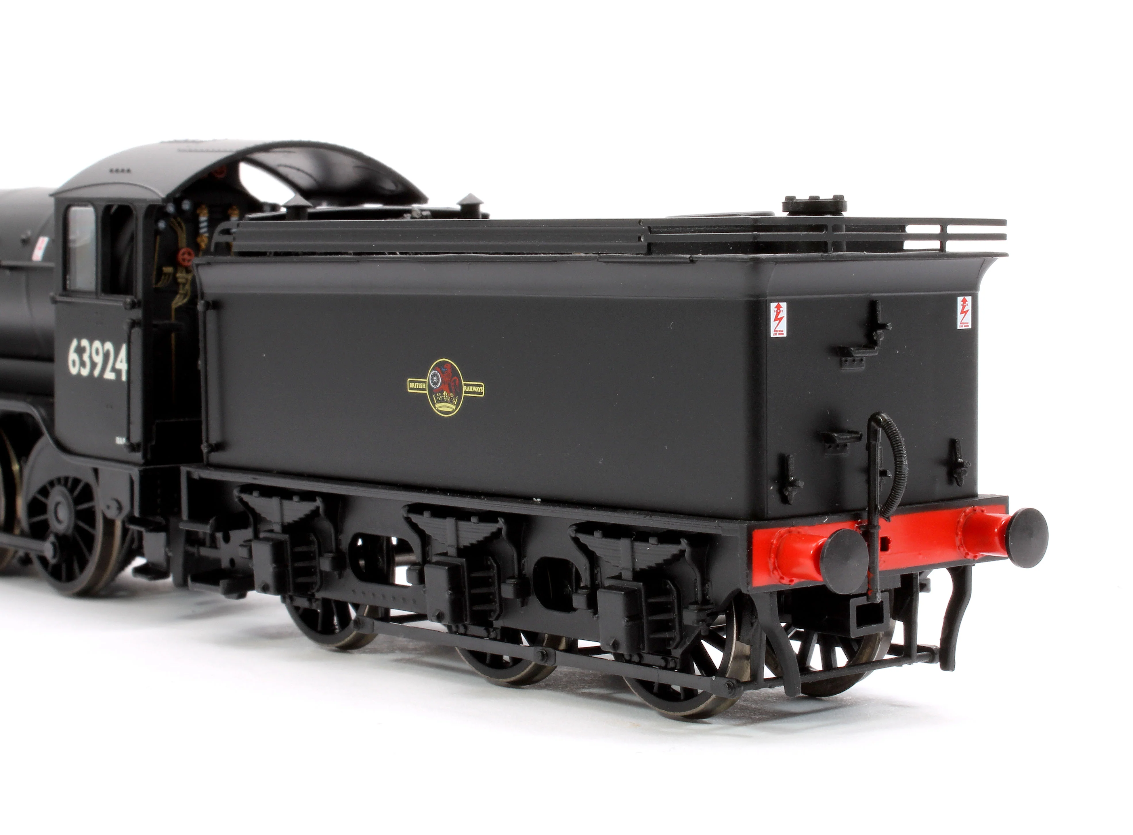 3941 Class O2/4 'Tango' BR Early Emblem Black No.63924 (LNER Cab/GN Tender) Steam Locomotive - Image 8
