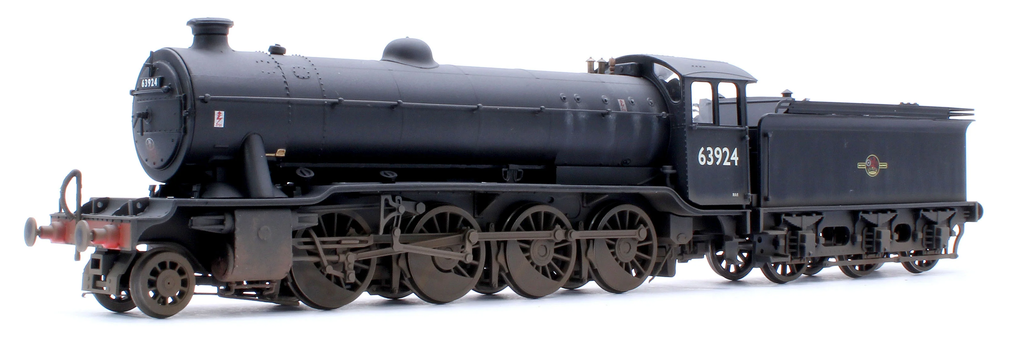 3941W Custom Weathered Class O2/4 'Tango' BR Early Emblem Black No.63924 (LNER Cab/GN Tender) Steam Locomotive