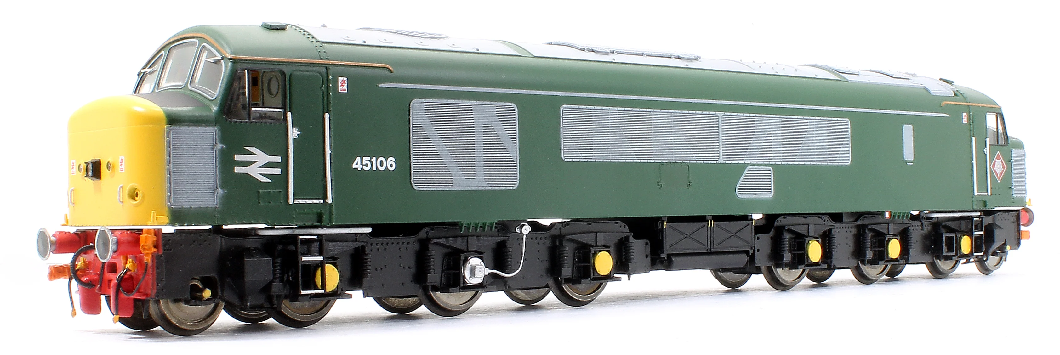 45501 Class 45/1 45106 BR 'Railtour' Green with Full Yellow Ends, Tinsley Diamond plaques and square headlight Diesel Locomotive - Image 5
