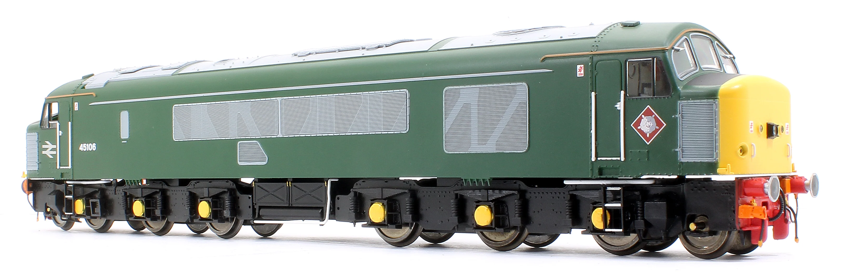 45501 Class 45/1 45106 BR 'Railtour' Green with Full Yellow Ends, Tinsley Diamond plaques and square headlight Diesel Locomotive - Image 6