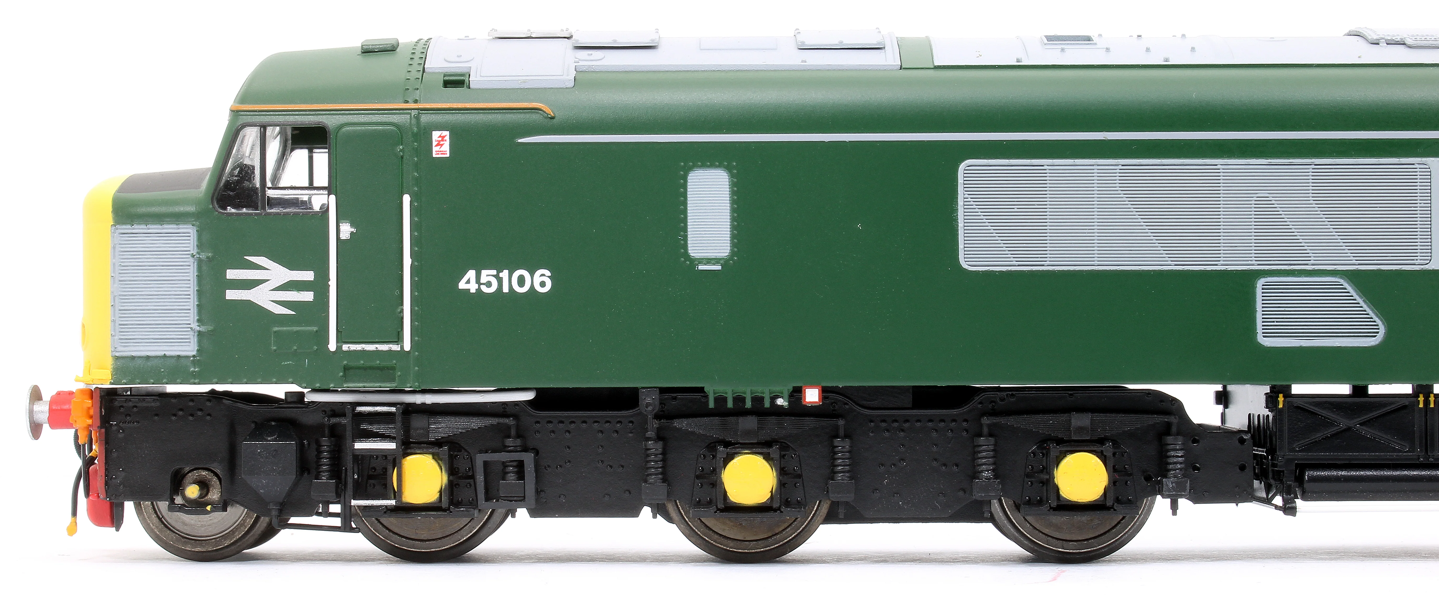 45501 Class 45/1 45106 BR 'Railtour' Green with Full Yellow Ends, Tinsley Diamond plaques and square headlight Diesel Locomotive - Image 8