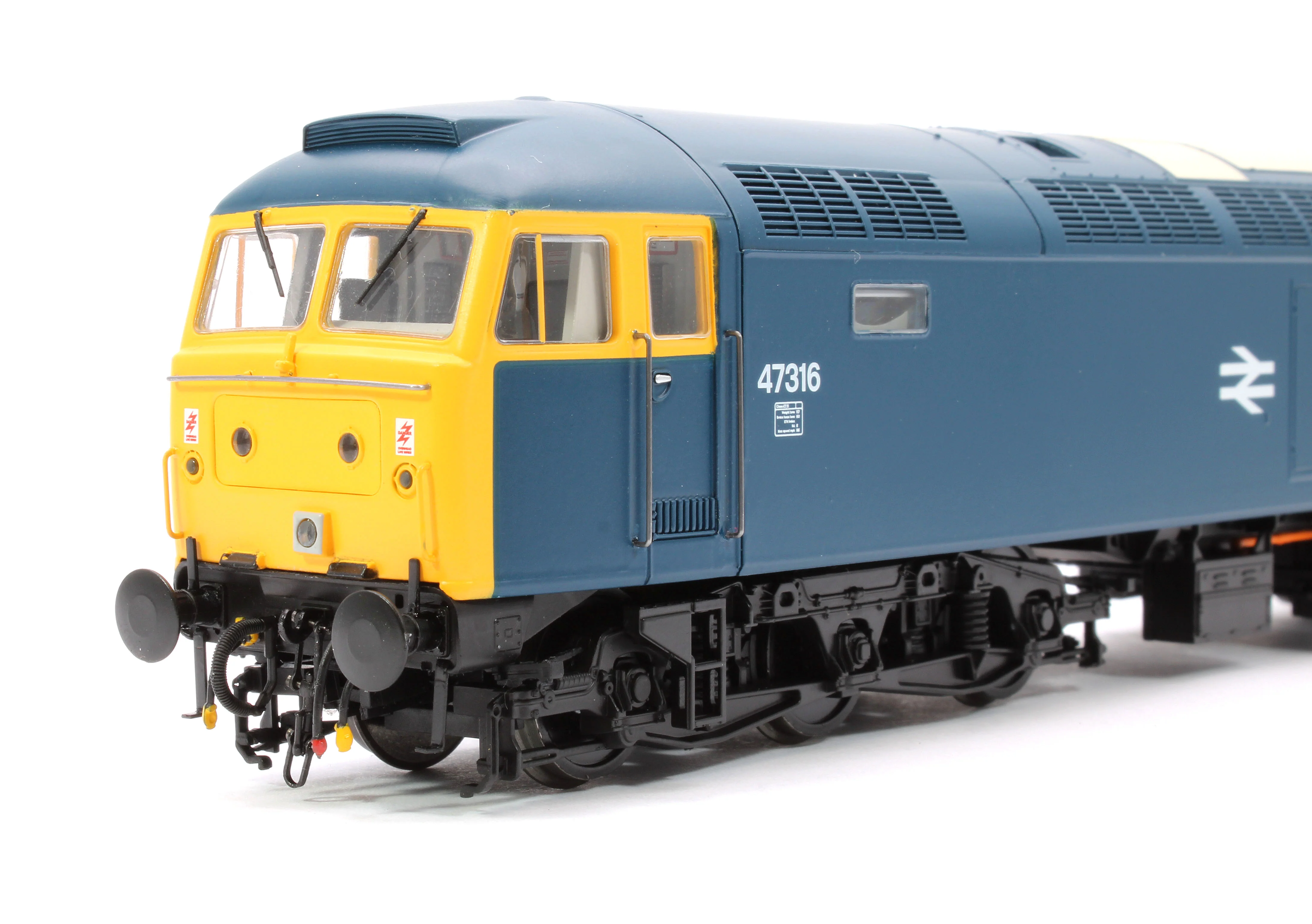 4720 Class 47 316 BR Blue (plated headcode panels) Diesel Locomotive - Image 8
