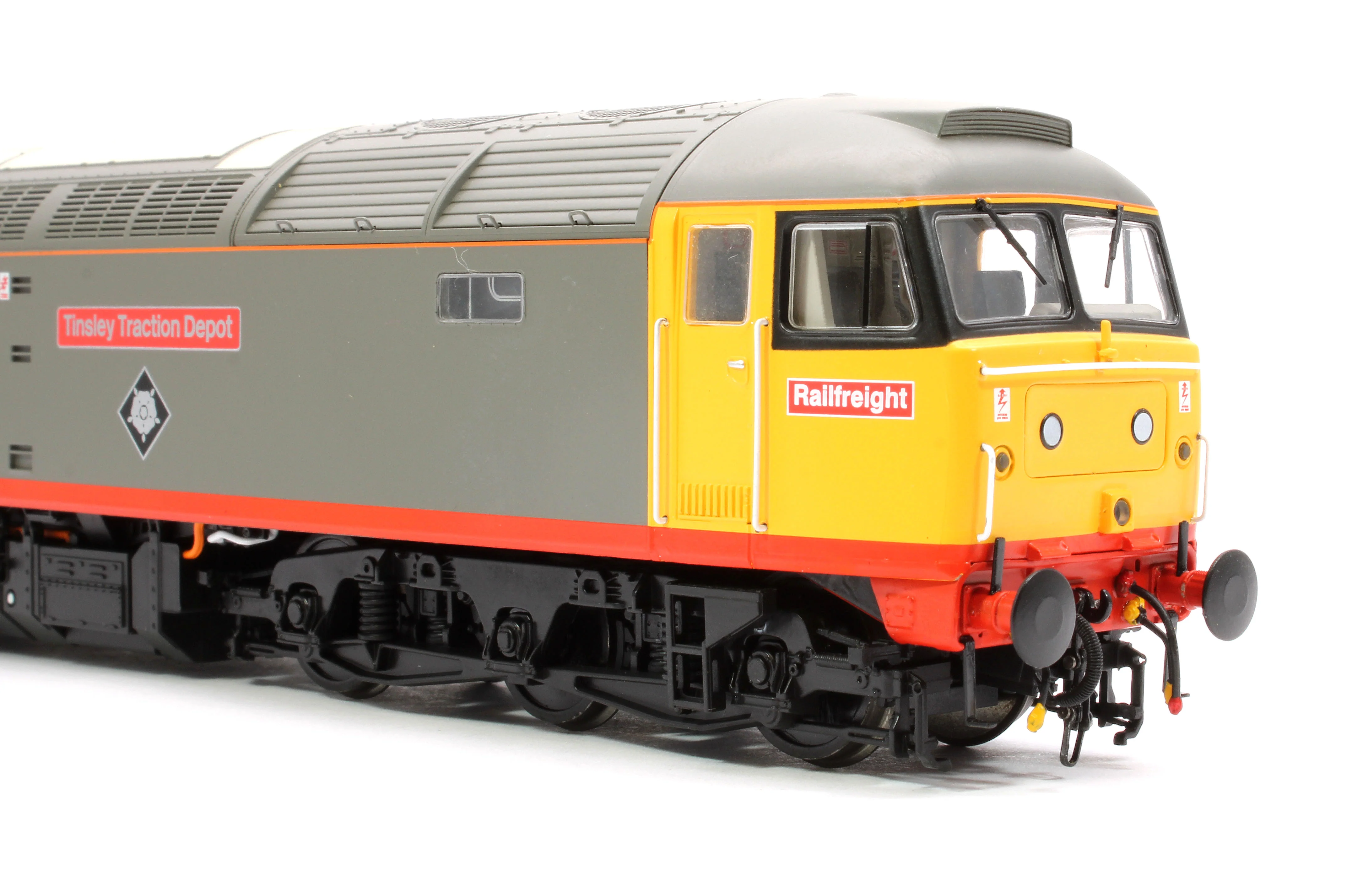 4722 Class 47 214 'Tinsley Traction Depot' Railfreight Grey Diesel Locomotive - Image 9