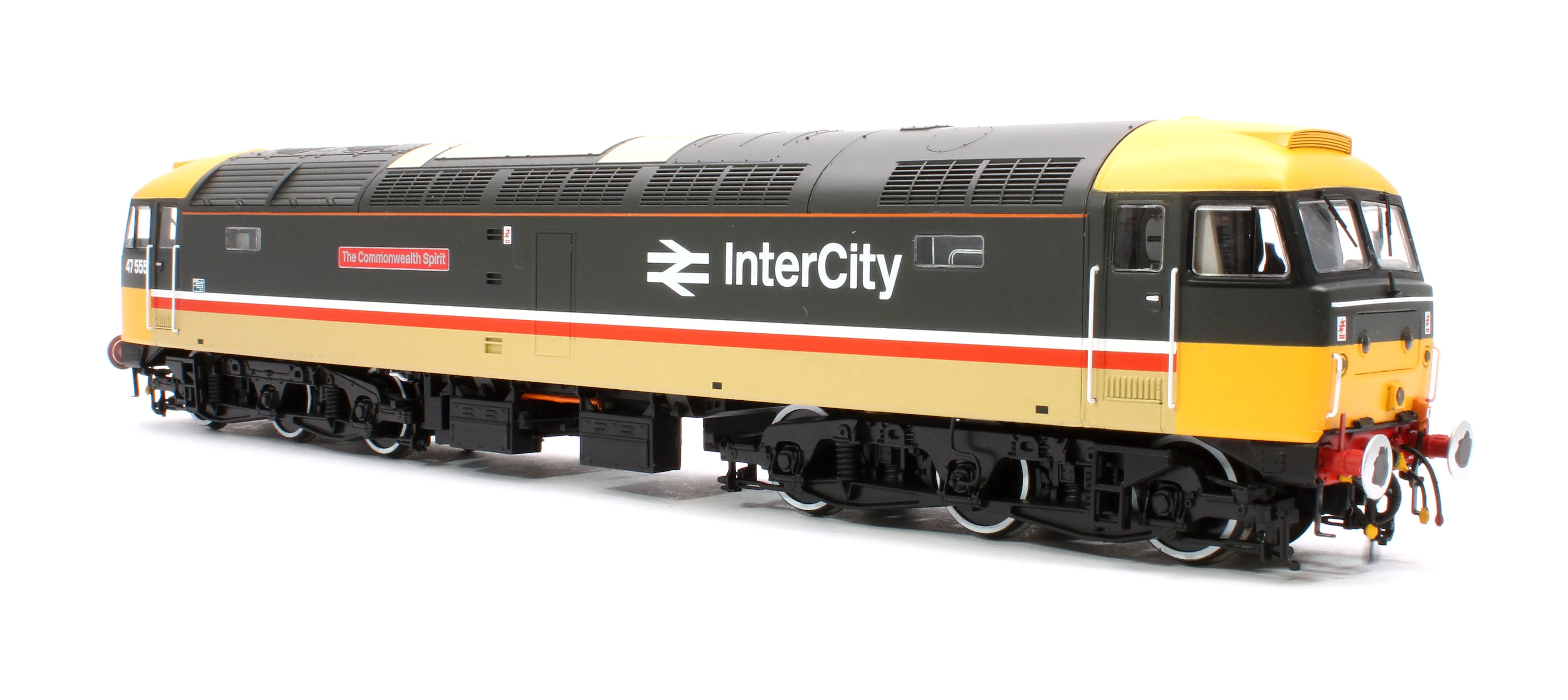 4724 Class 47 555 'The Commonwealth Spirit' InterCity Executive Diesel Locomotive - Image 4