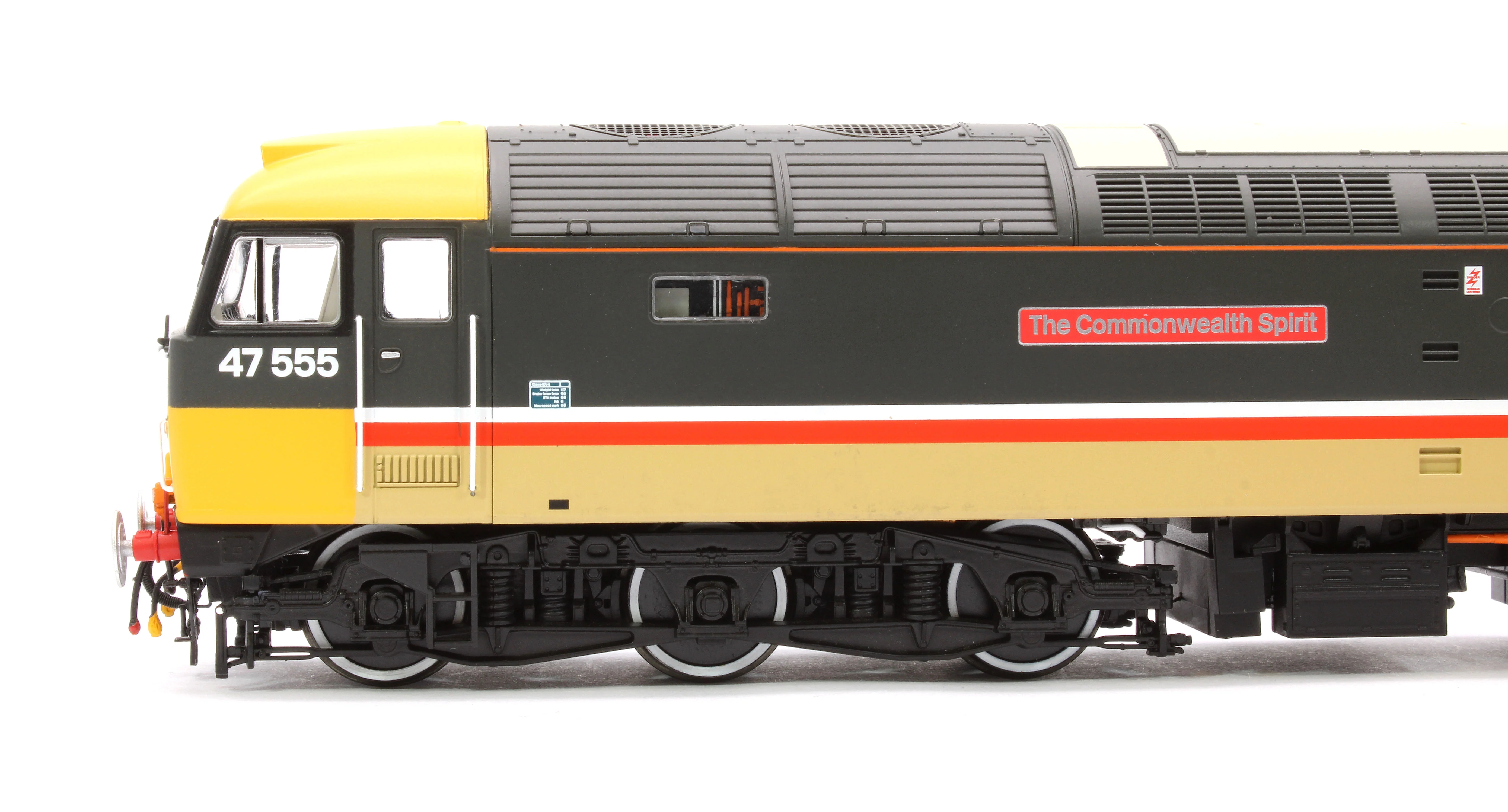 4724 Class 47 555 'The Commonwealth Spirit' InterCity Executive Diesel Locomotive - Image 6