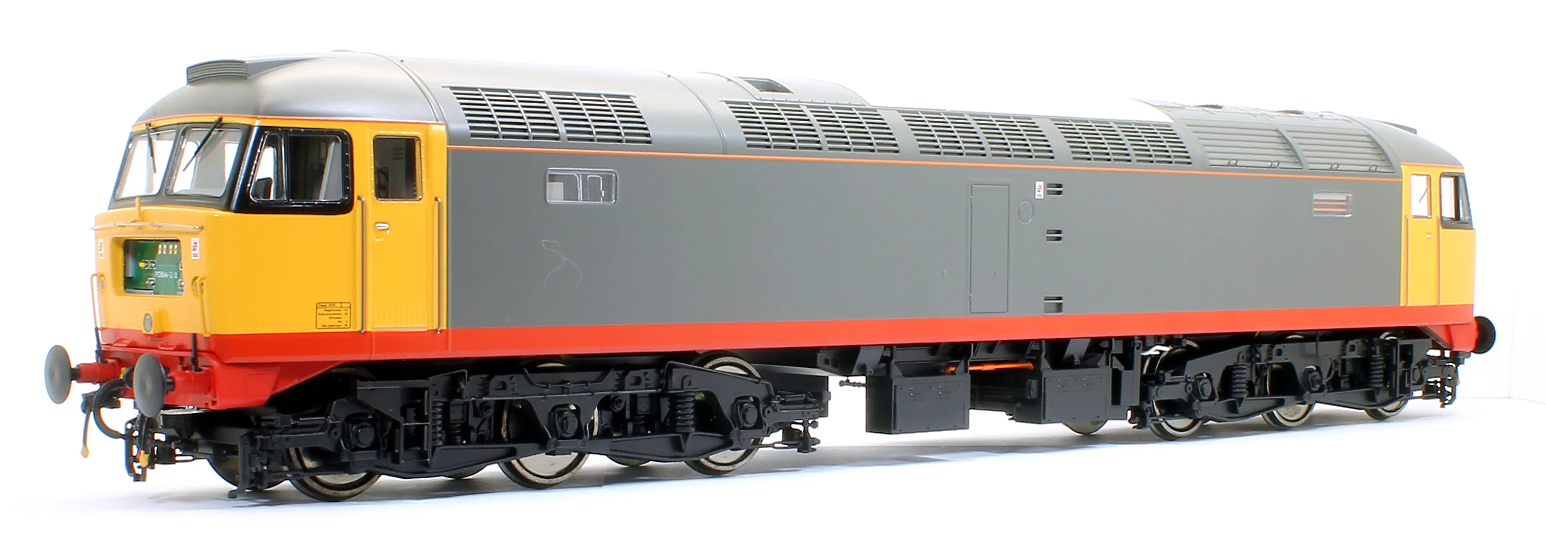 4862 Class 47 (V3) Railfreight 'Red Stripe' Grey Diesel Locomotive - Image 3