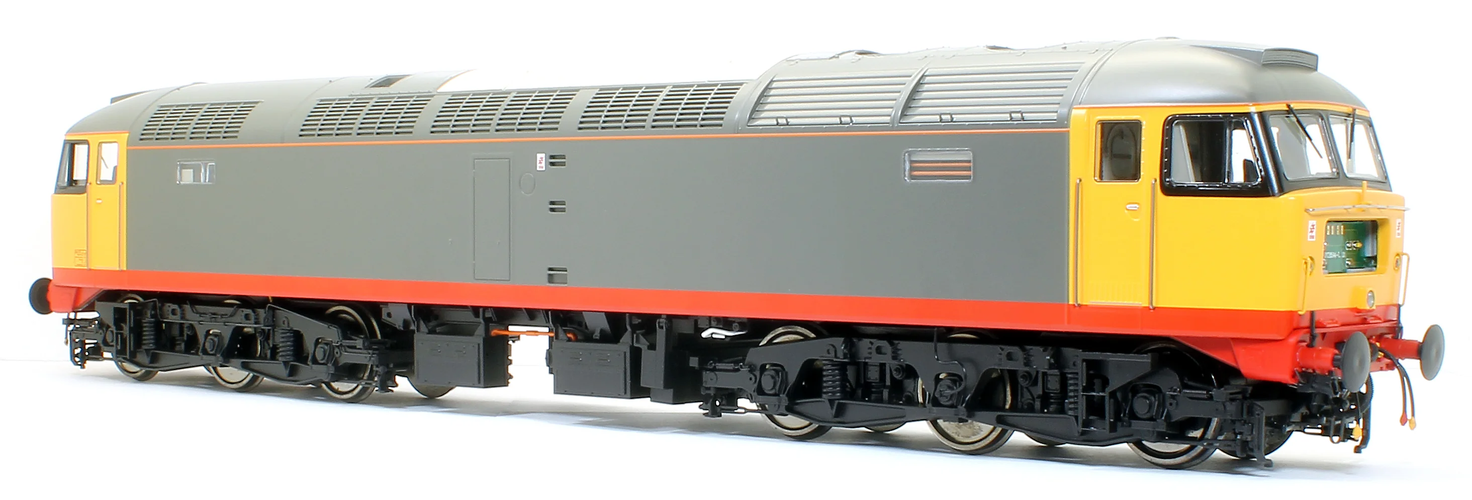 4862 Class 47 (V3) Railfreight 'Red Stripe' Grey Diesel Locomotive - Image 4