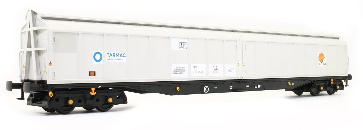 5022 Cargowaggon IWB Bogie Van Colas/Tarmac Grey 2795 301-2