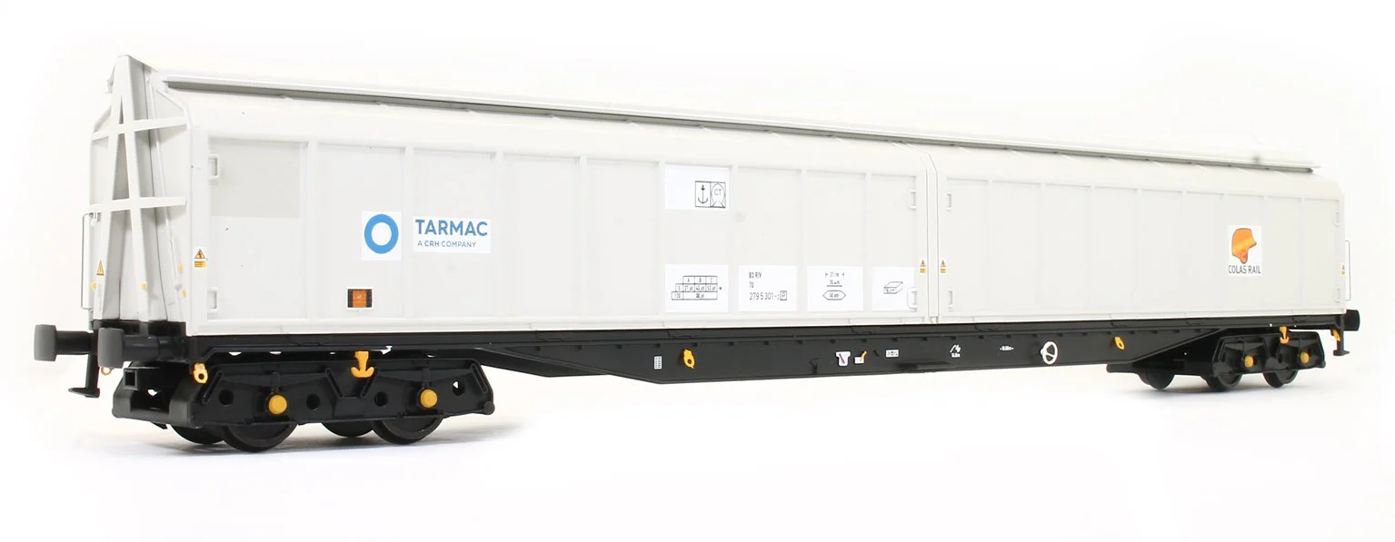 5022 Cargowaggon IWB Bogie Van Colas/Tarmac Grey 2795 301-2 - Image 2
