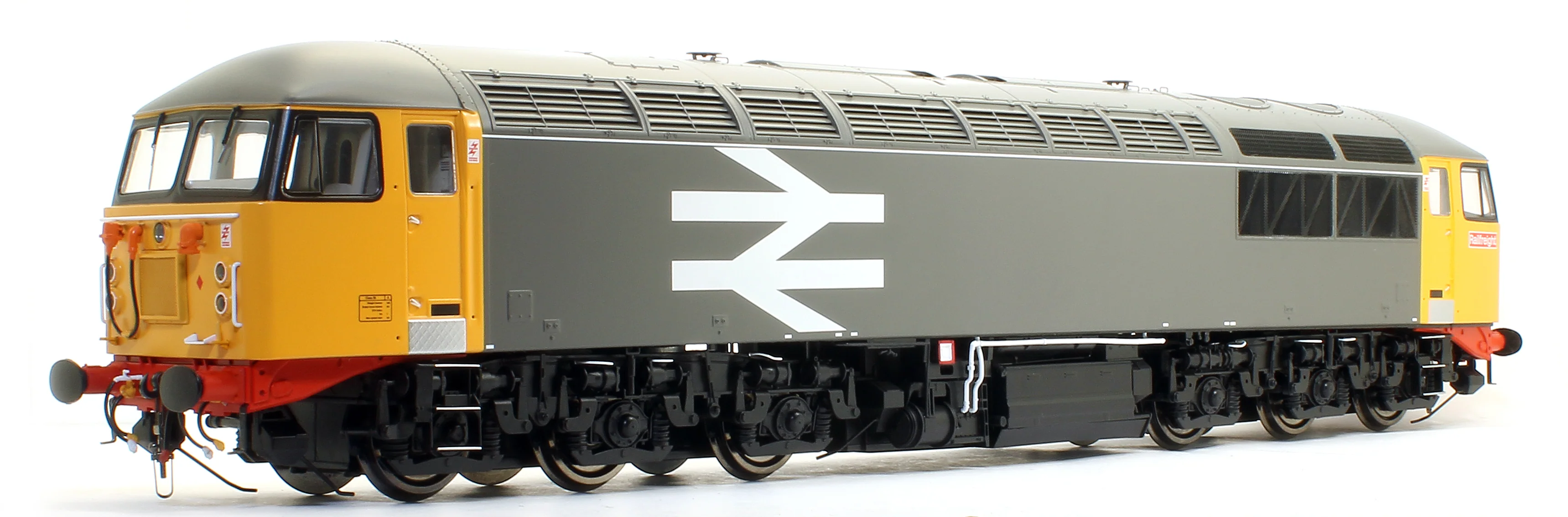 5602 Class 56 Railfreight Large Logo Grey Heavy Freight Diesel Locomotive - Image 3
