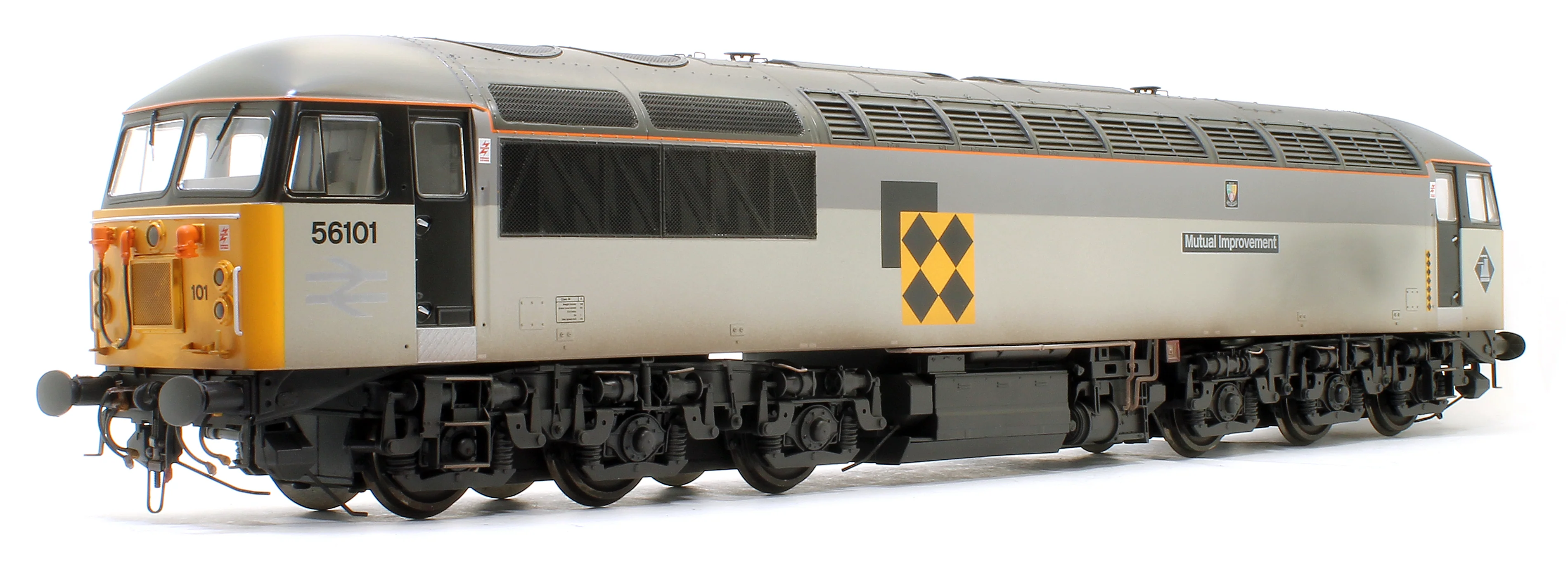 5605 Class 56 101 Railfreight Coal Sector Mutual Improvement Heavy Freight Diesel Locomotive - Weathered