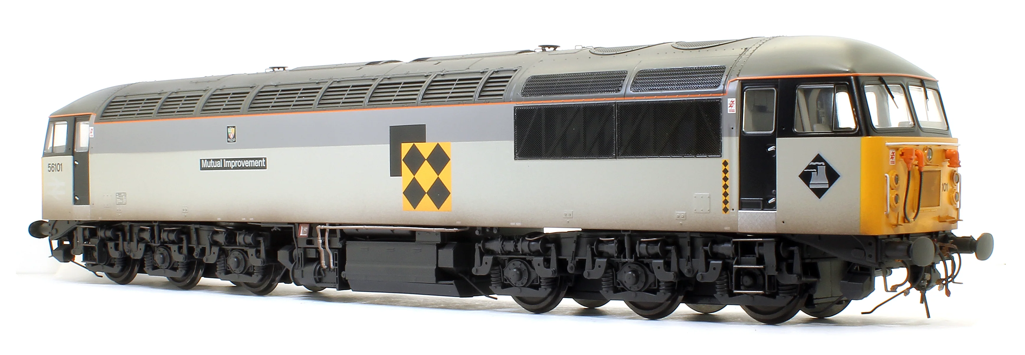 5605 Class 56 101 Railfreight Coal Sector Mutual Improvement Heavy Freight Diesel Locomotive - Weathered - Image 2
